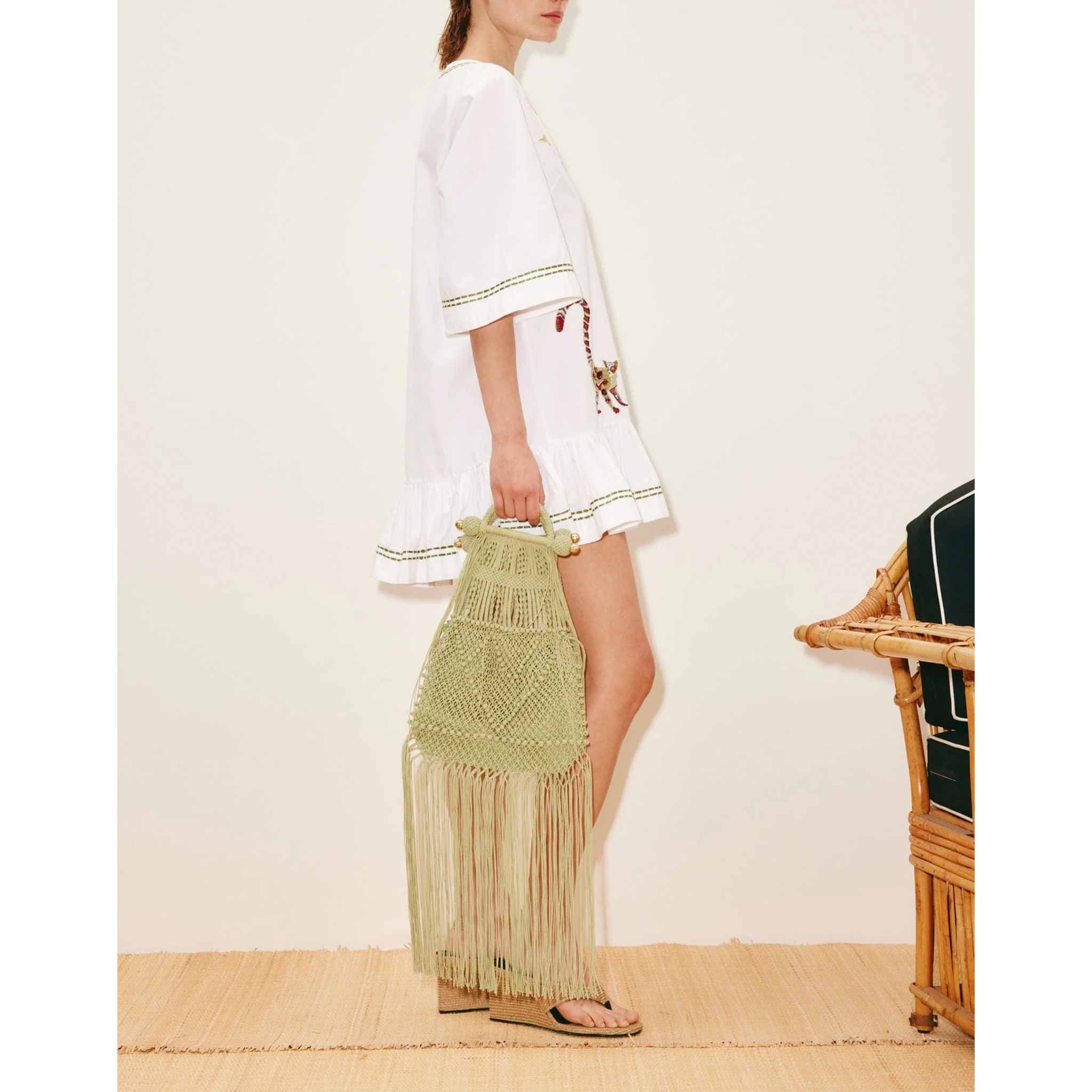 Camelia Embellished Mini Dress