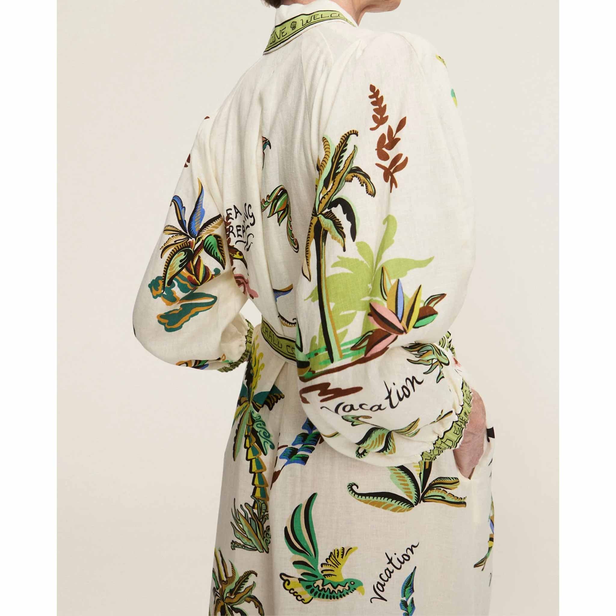 Day Dream Linen Shirtdress