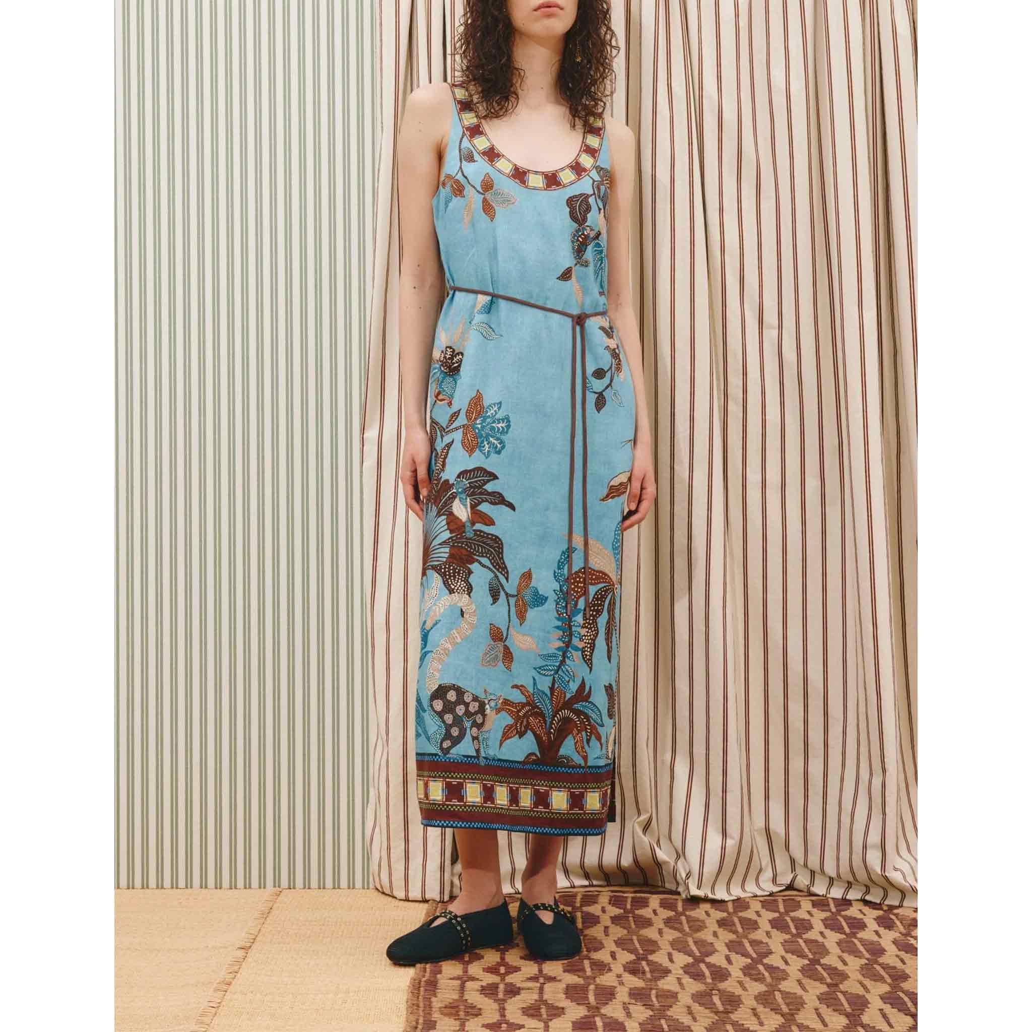 Georgie Sleeveless Midi Dress