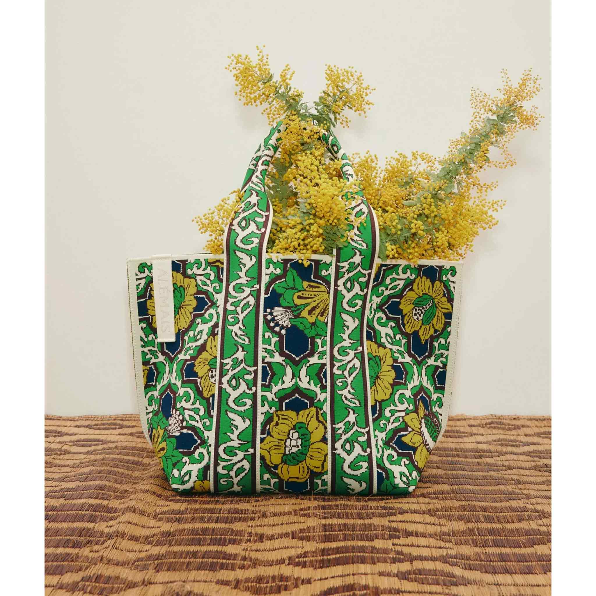 Liana Jacquard Maxi Bag