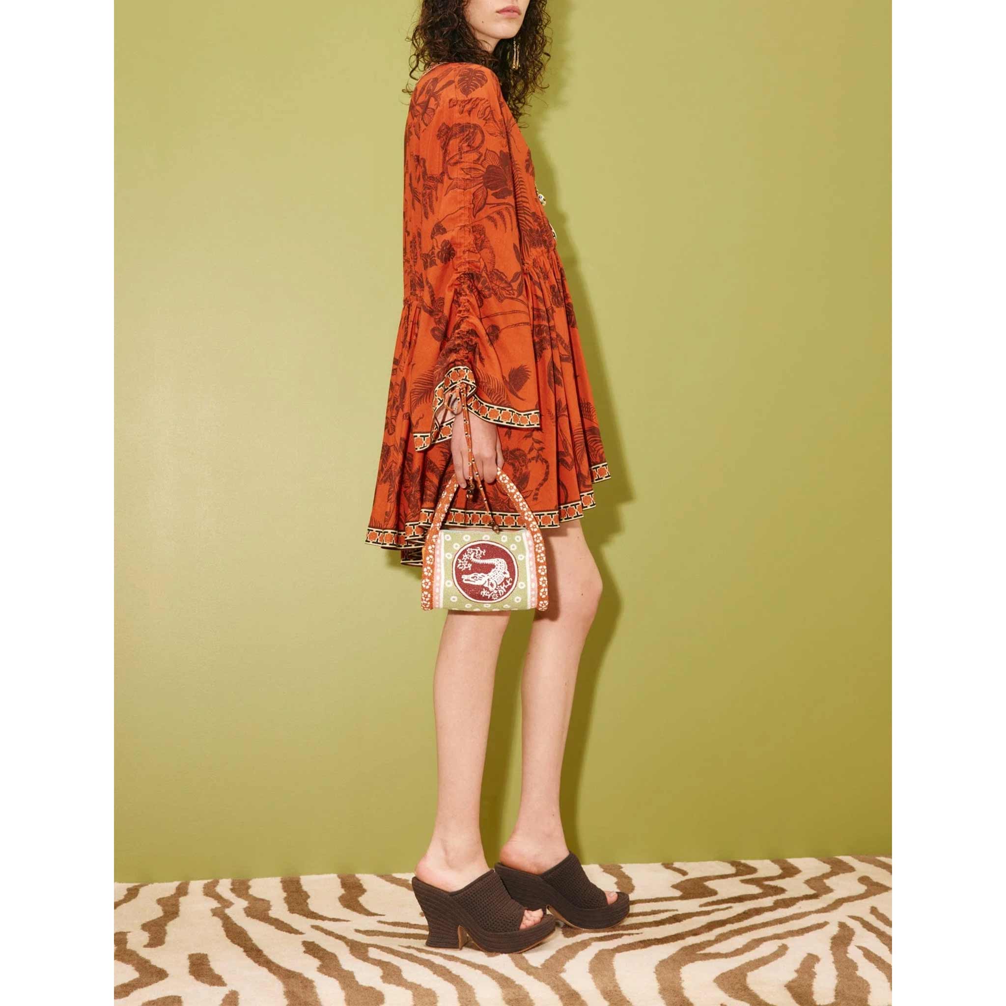Monkey Dance Mini Dress