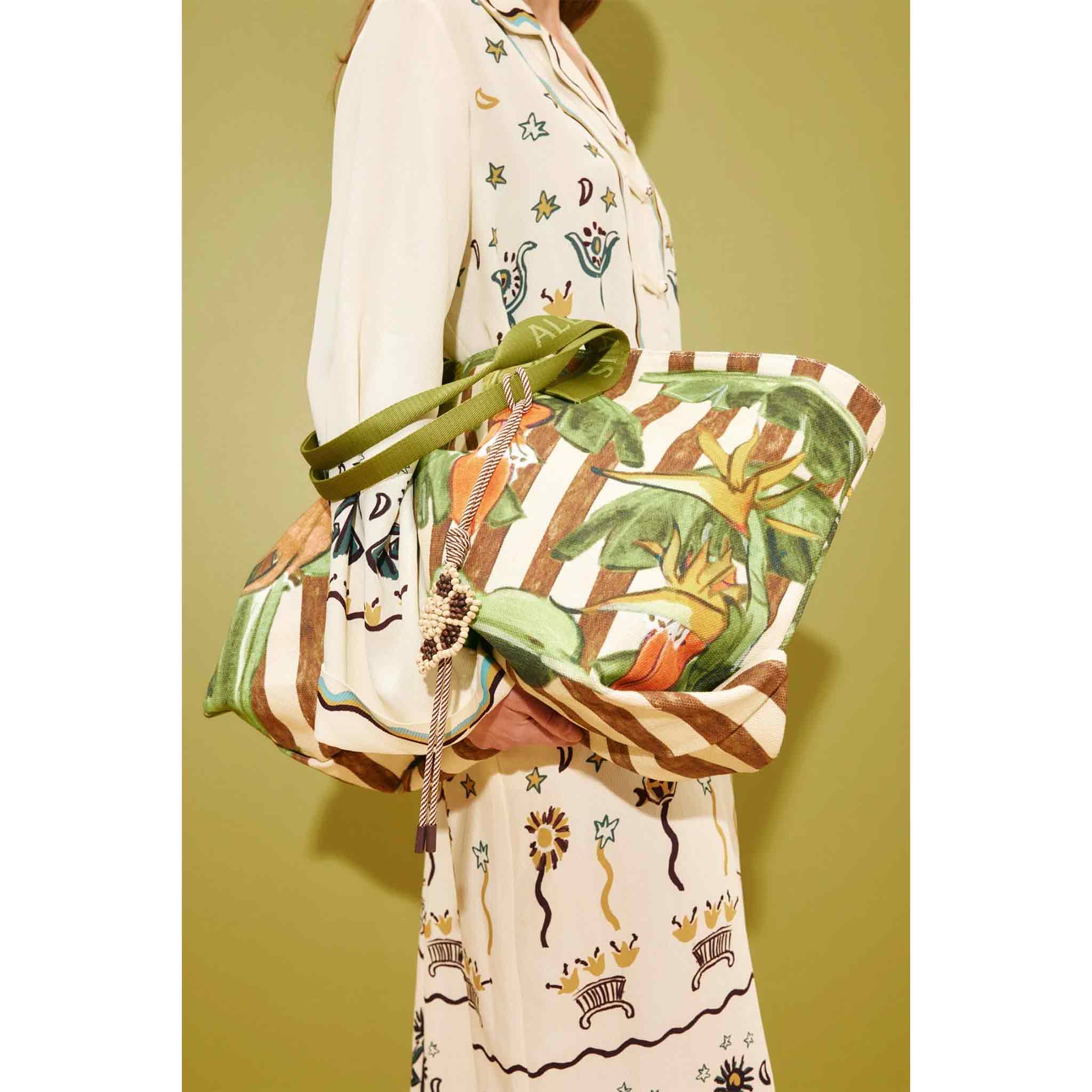 Toucan Tango Canvas Beach Bag