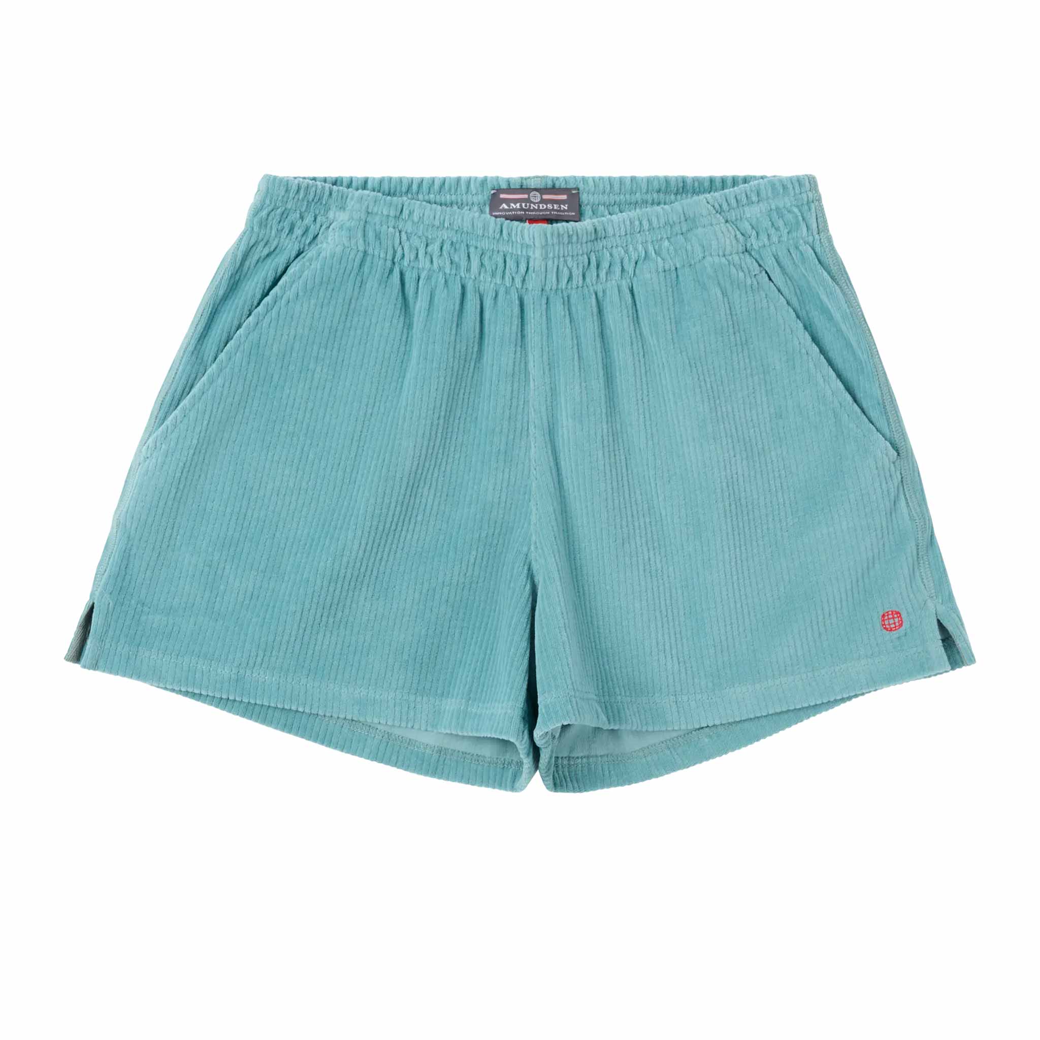 4 Incher Comfy Cord Shorts in Aqua