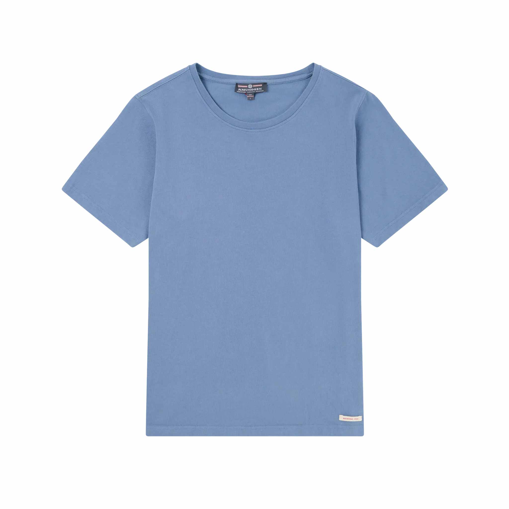 Amundsen Oslo Tee in Denim Blue