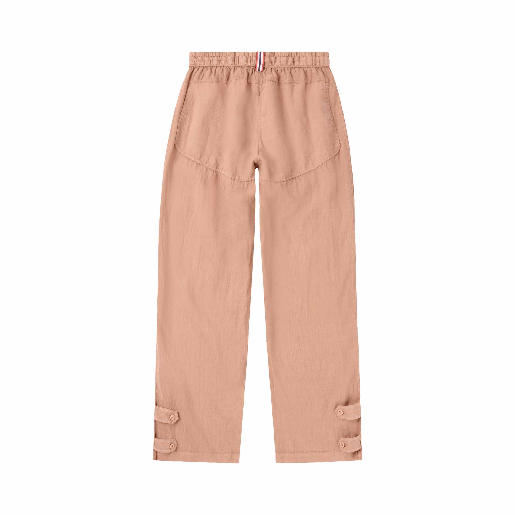 Safari Linen Pants in Apricot