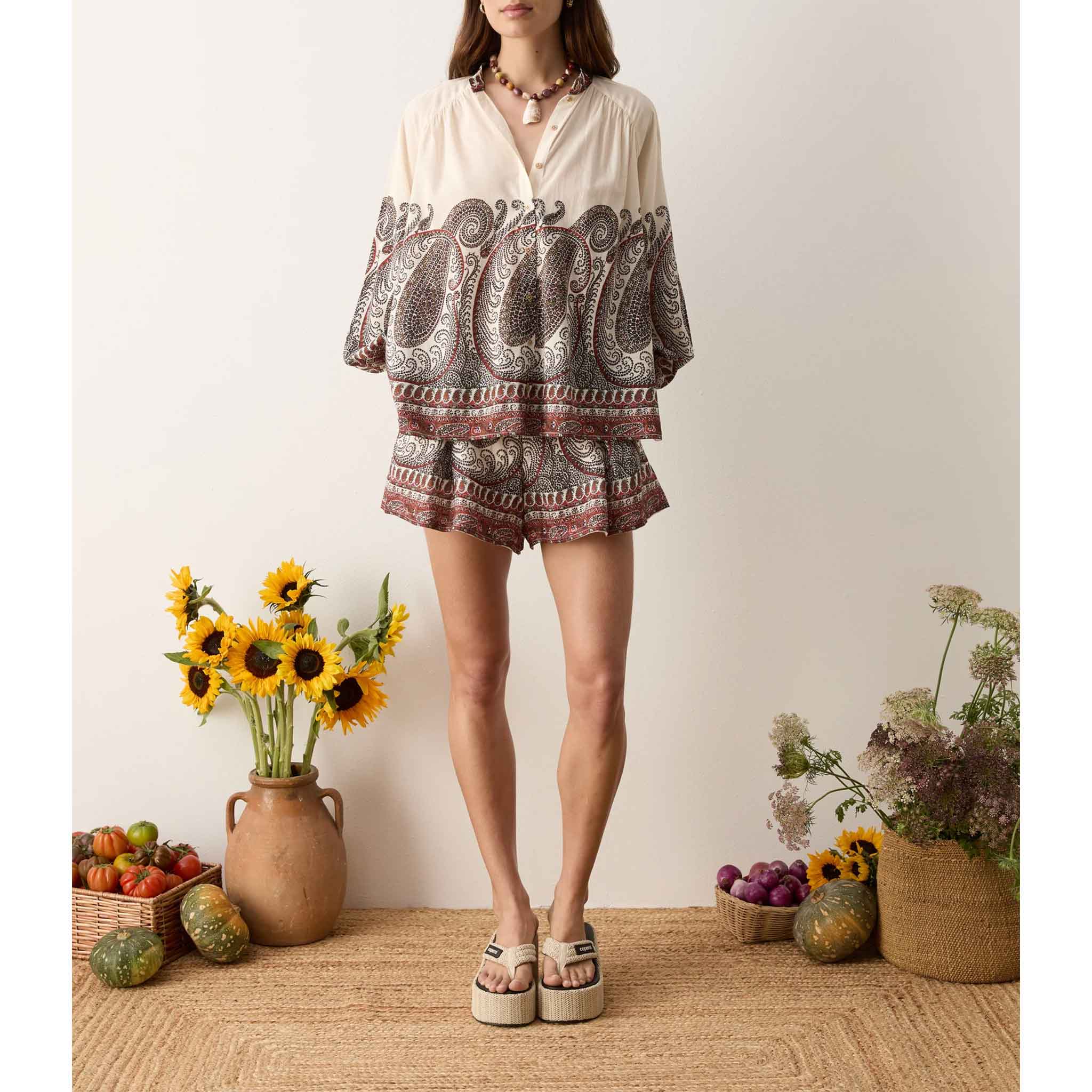 Cassia Swing Blouse
