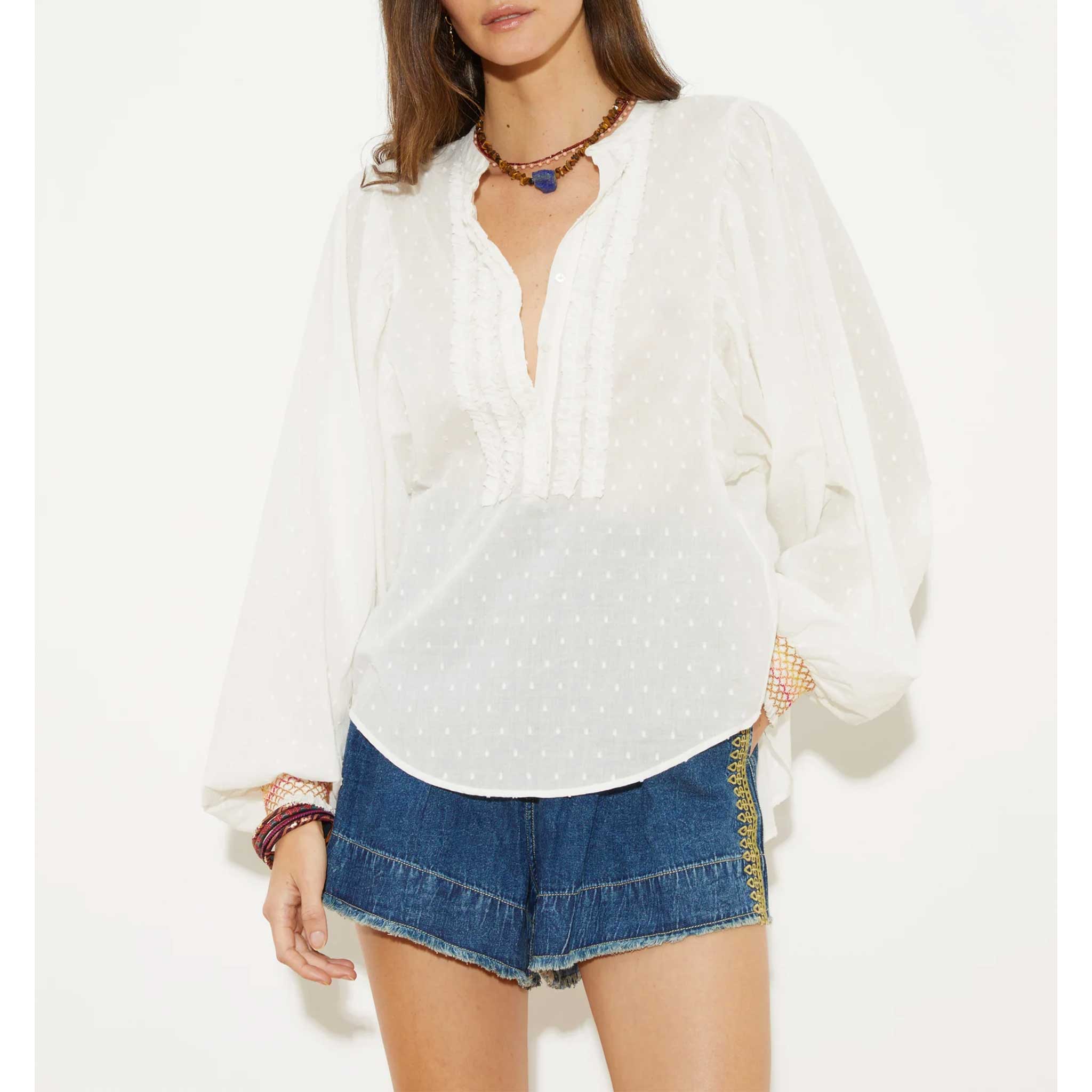 Lido Smocked Blouse