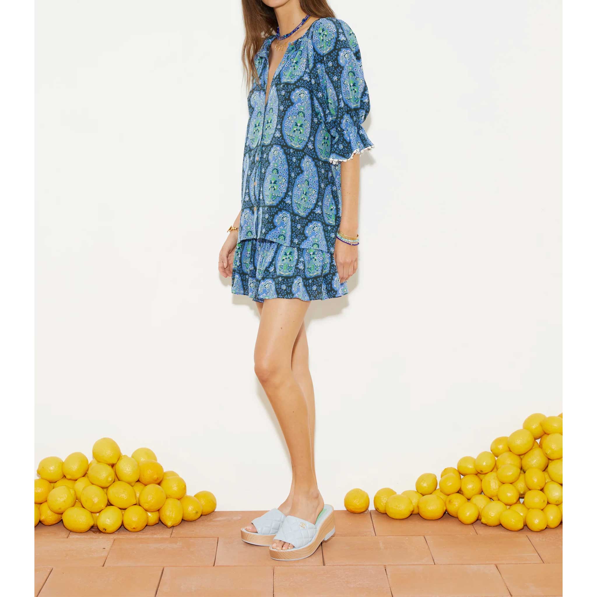 Onda Short Sleeve Blouse