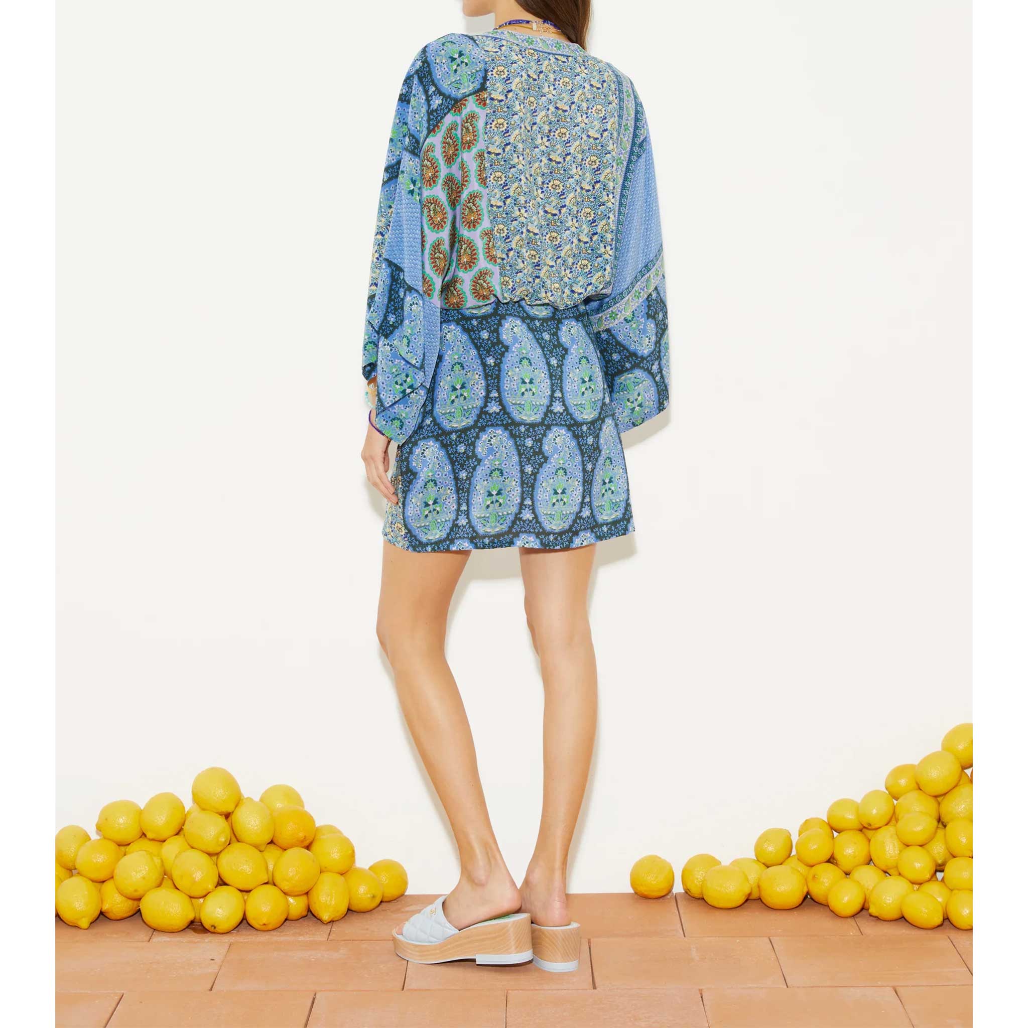 Onda Silk Robe Dress