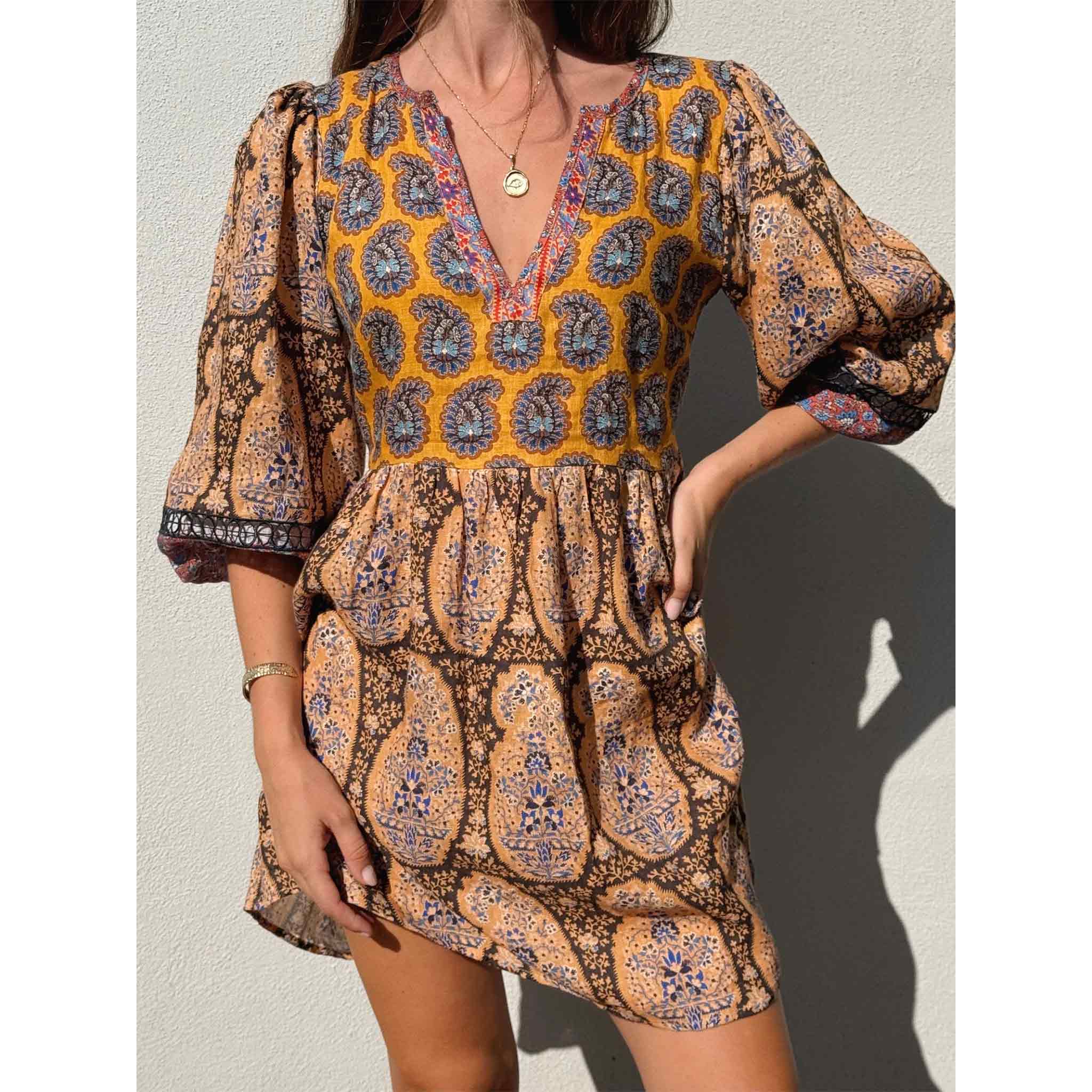 Pietro Mini Smock Dress