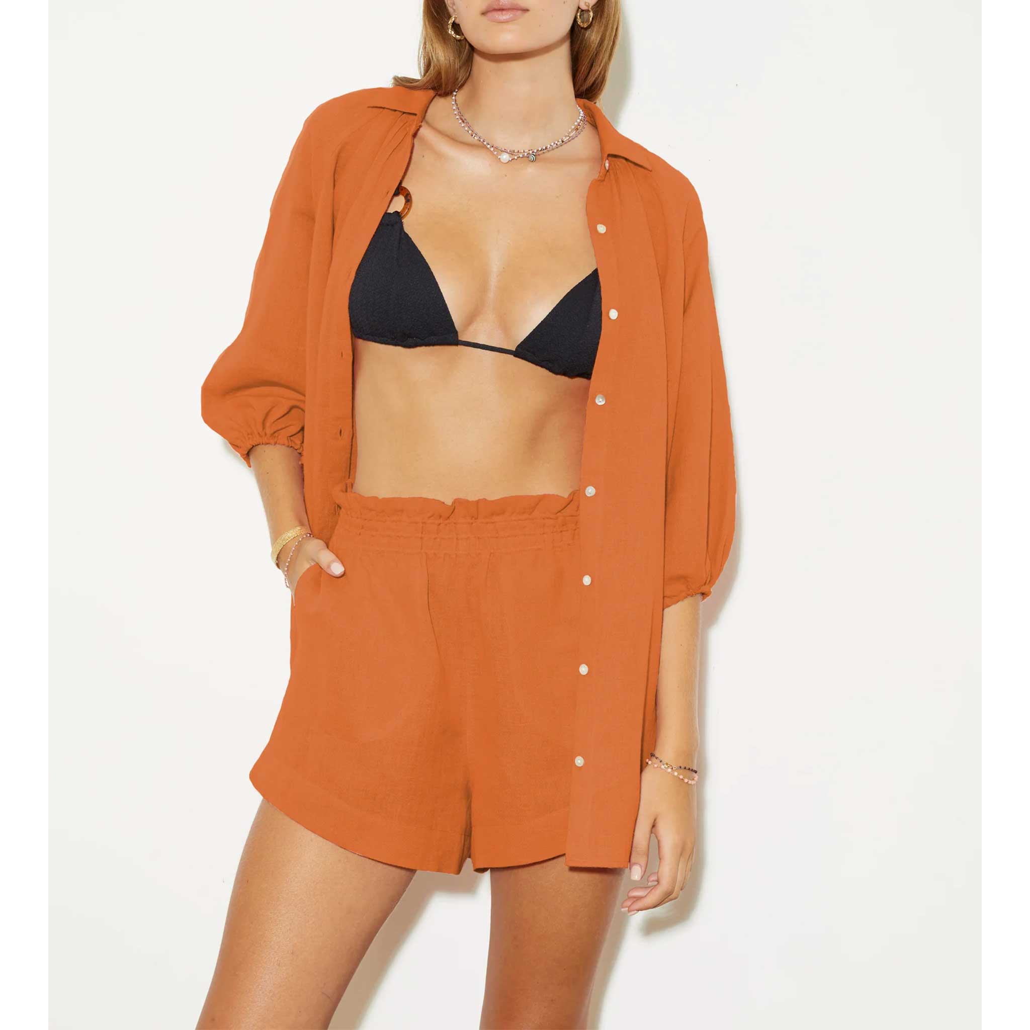 La Ponche Shirt in Spice