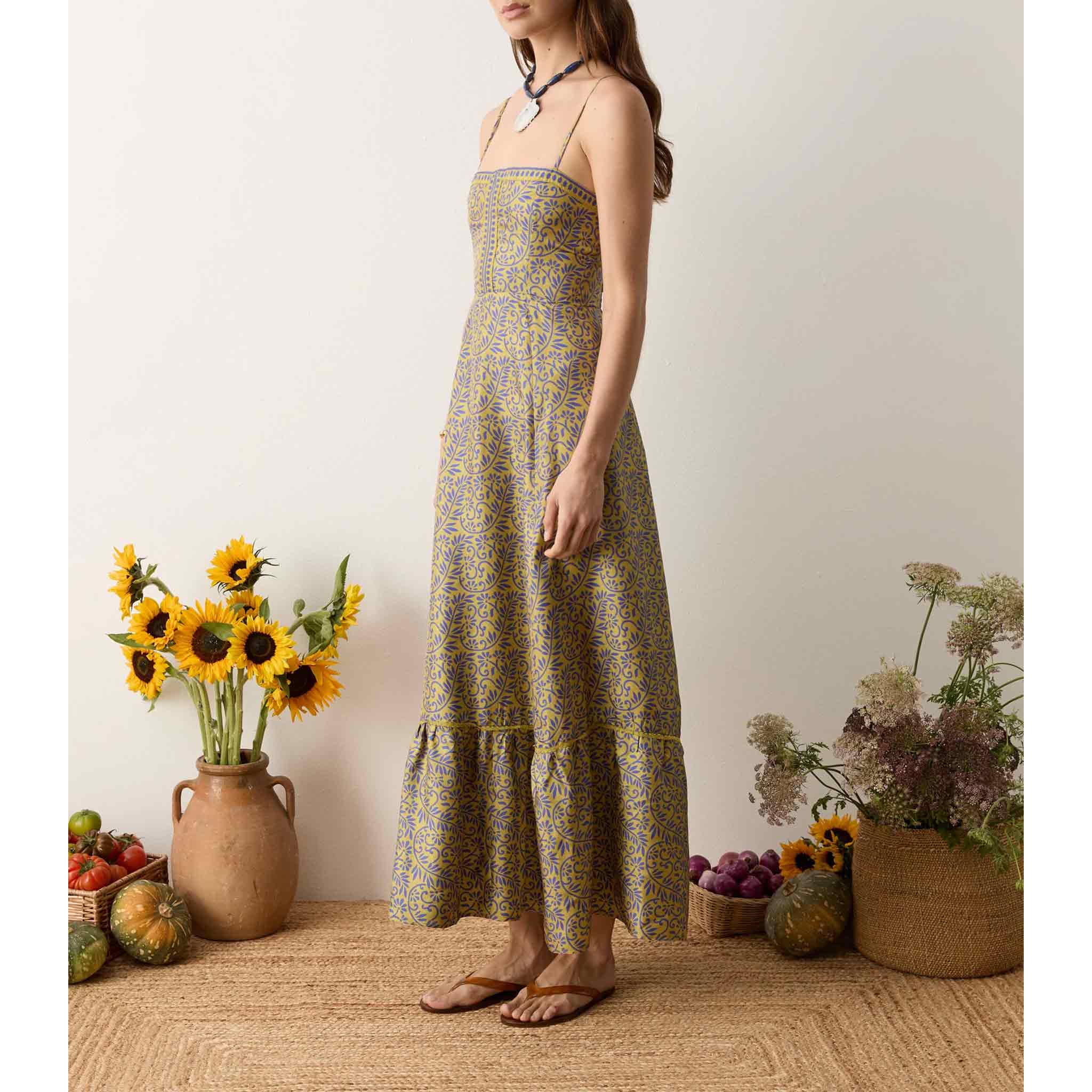 Verve Bodice Maxi Dress