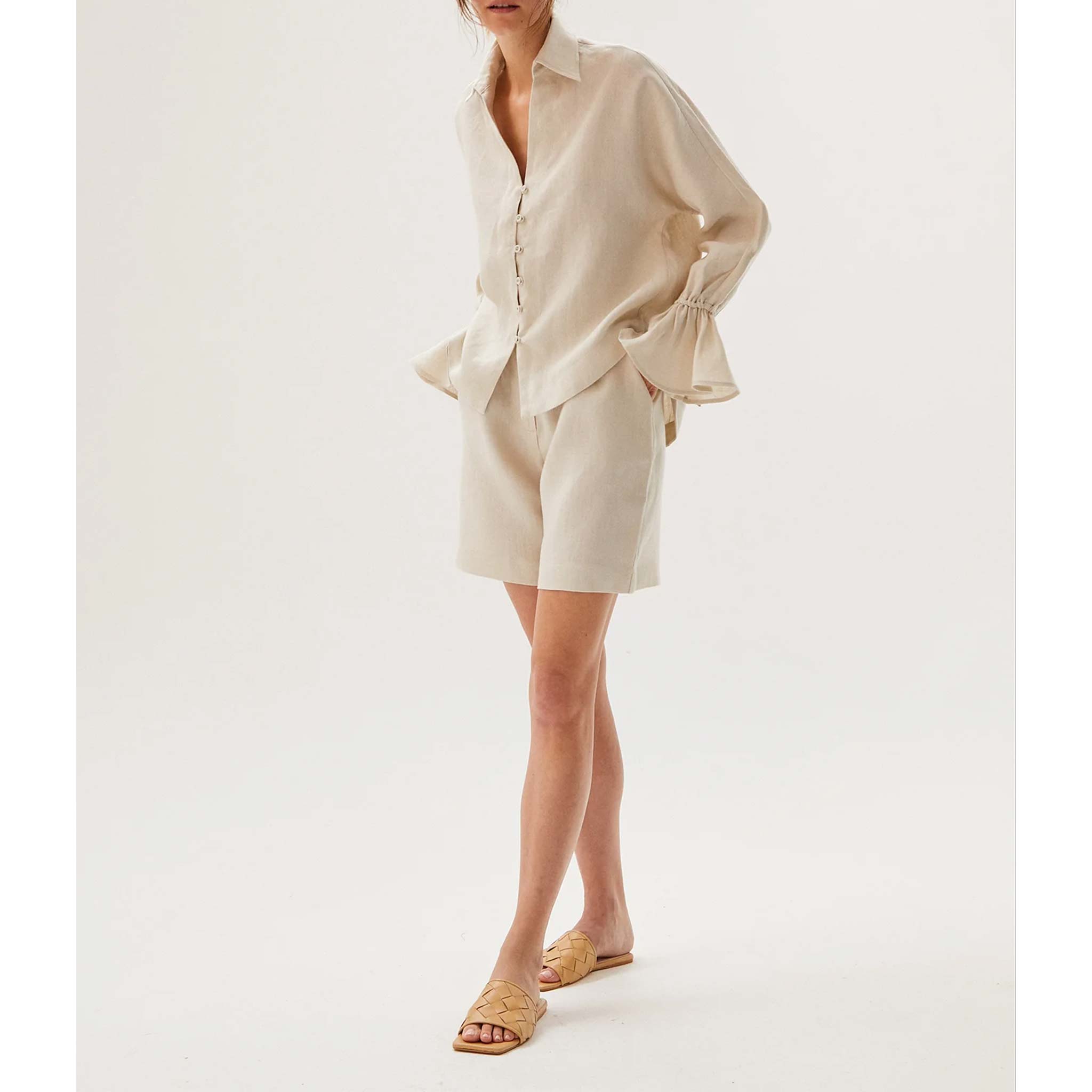 Cristina Shorts in Ivory