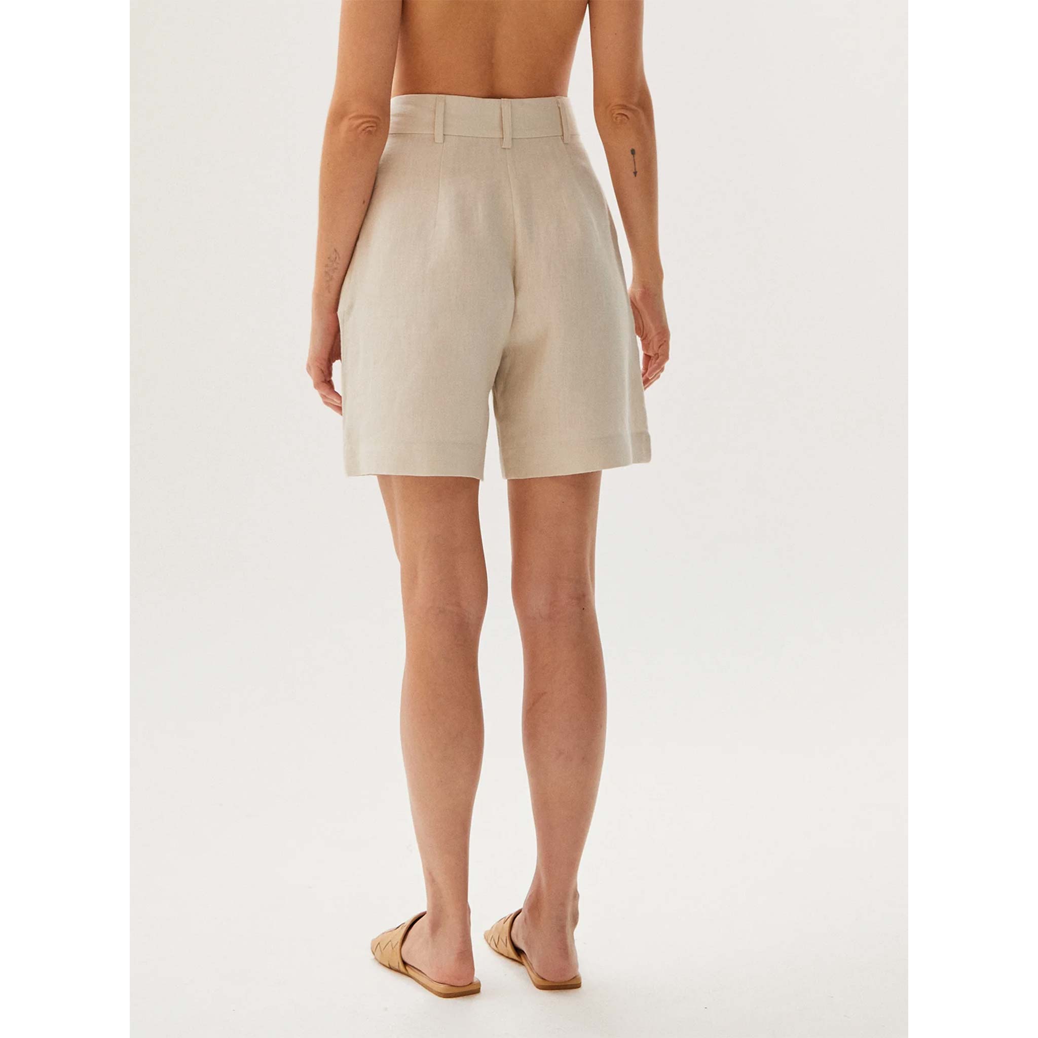 Cristina Shorts in Ivory
