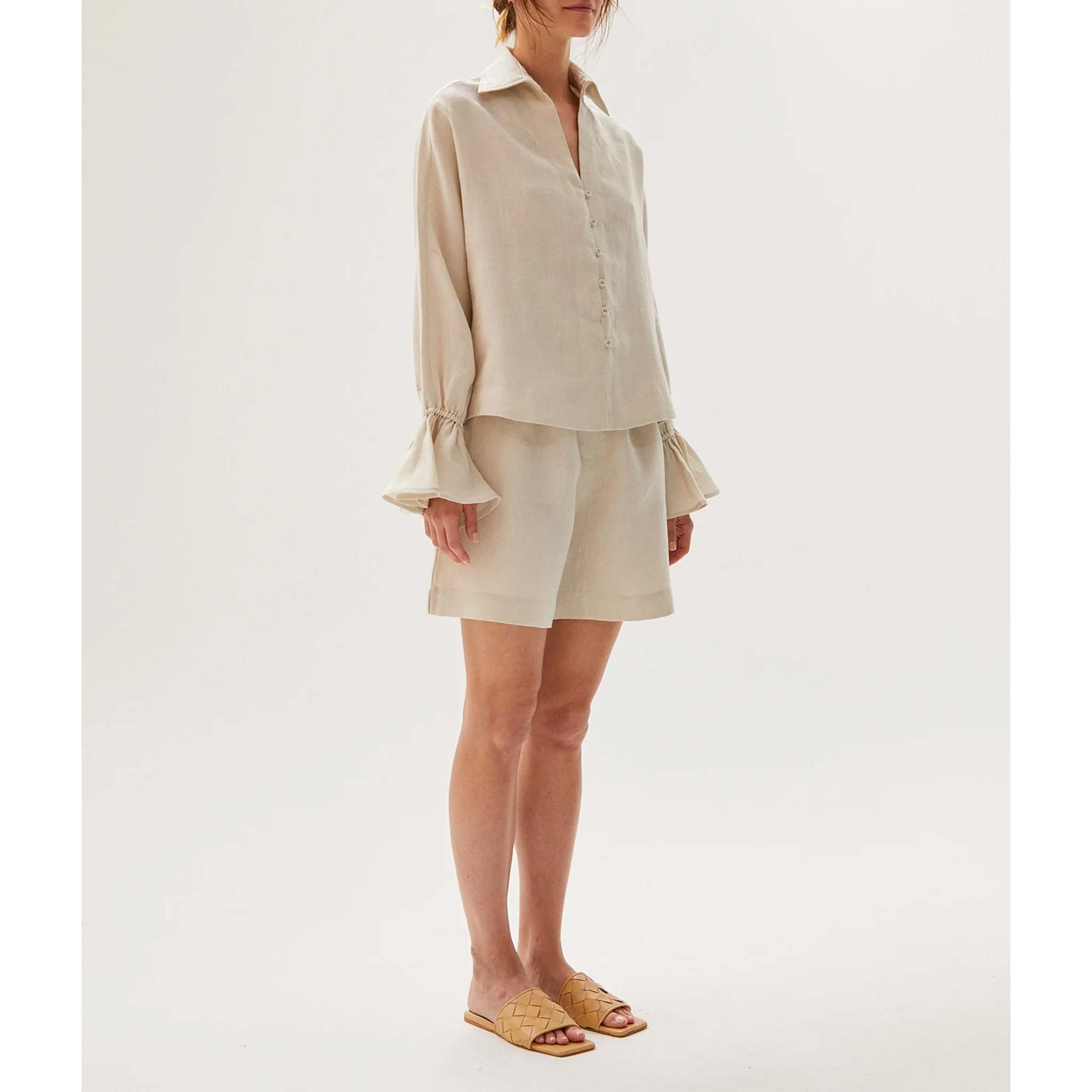 Cristina Shorts in Ivory