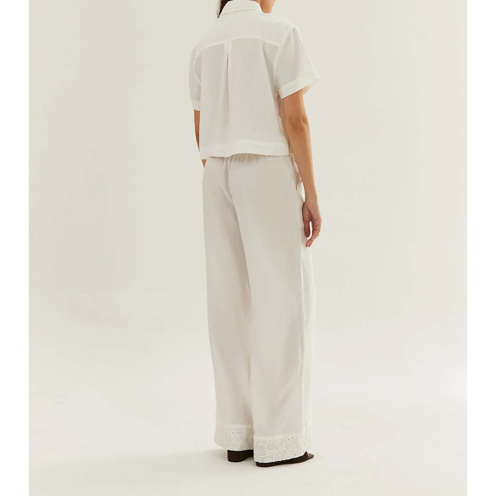 Luisa Trousers in White