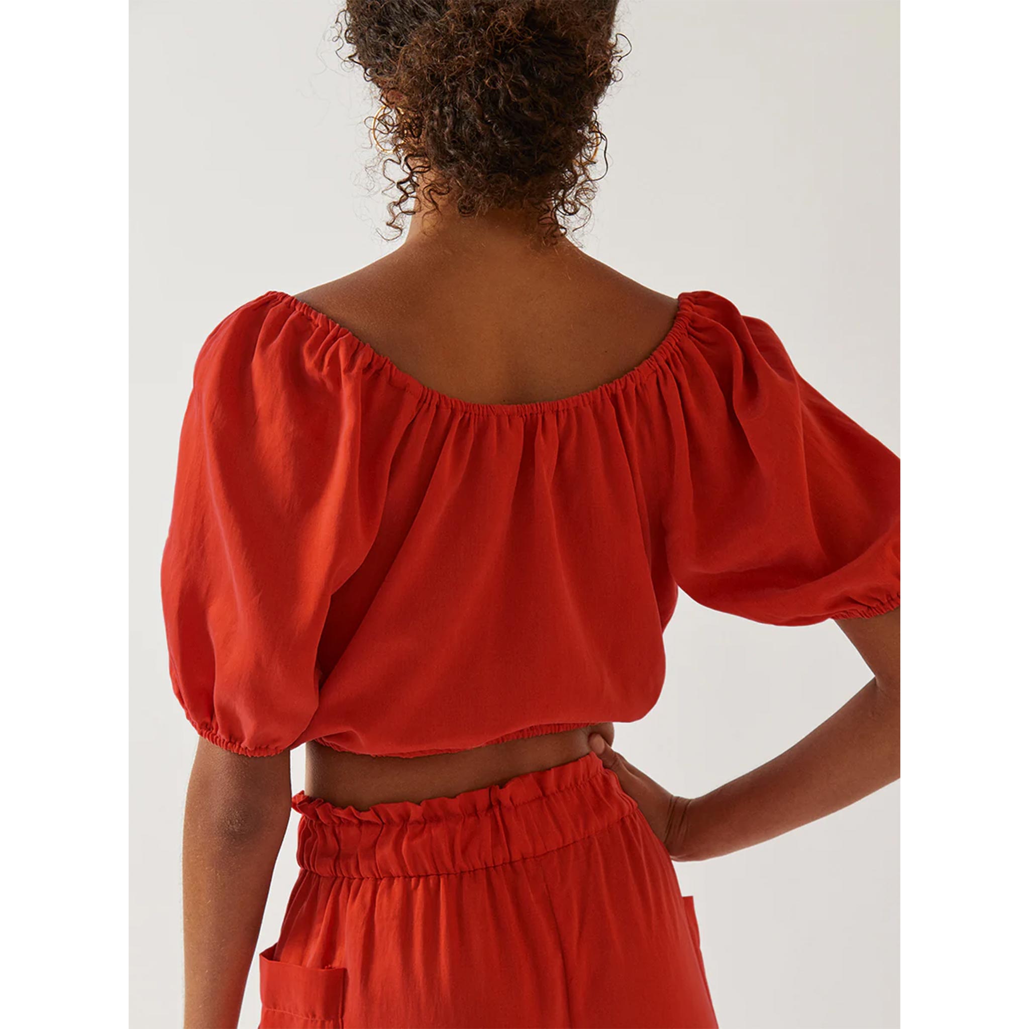 Rosa Blouse in Red