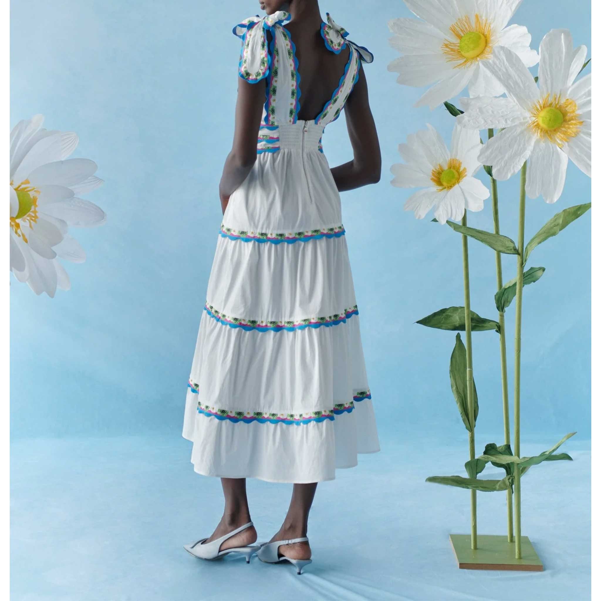 Chelili Dress in White