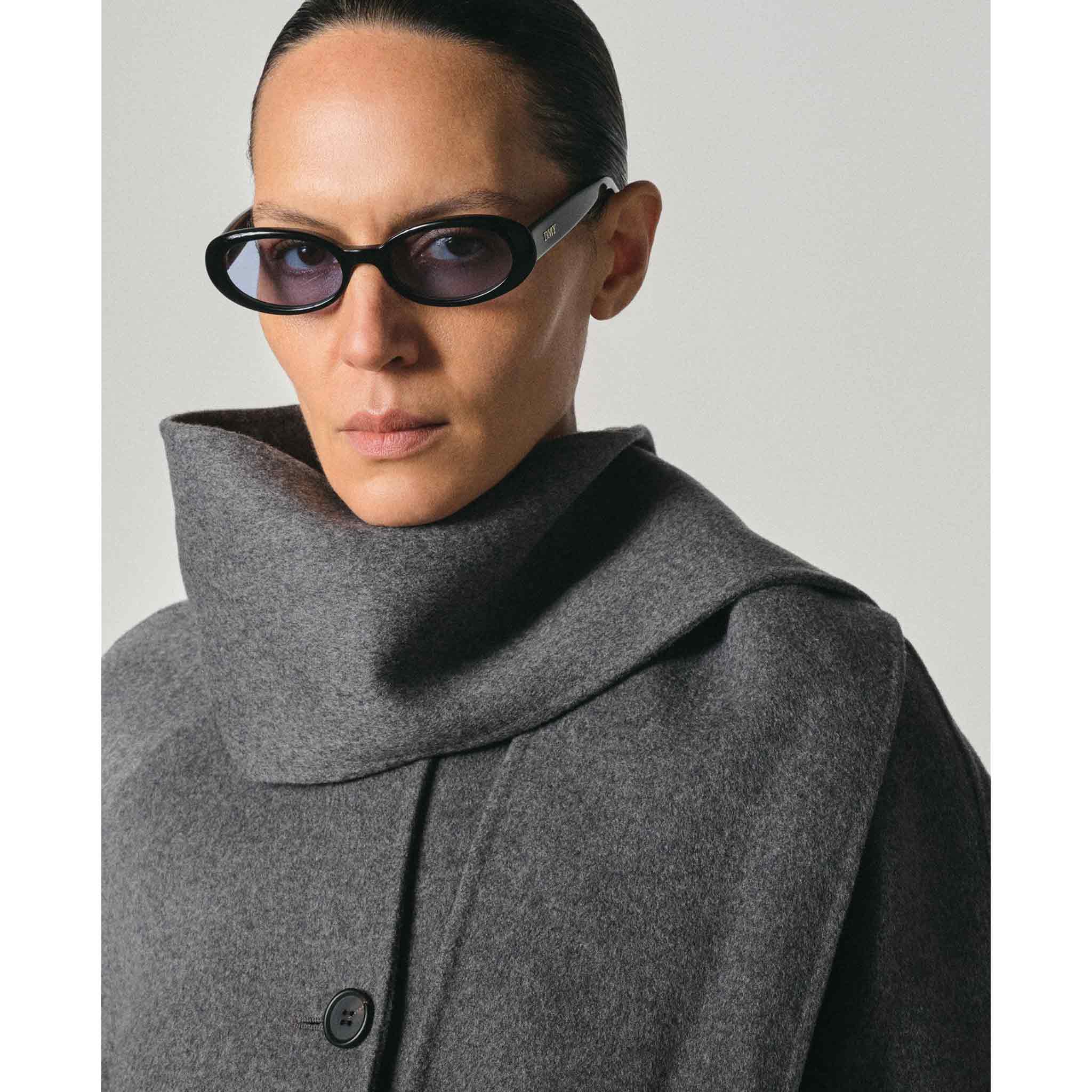 Valentina Black/Blue Lens