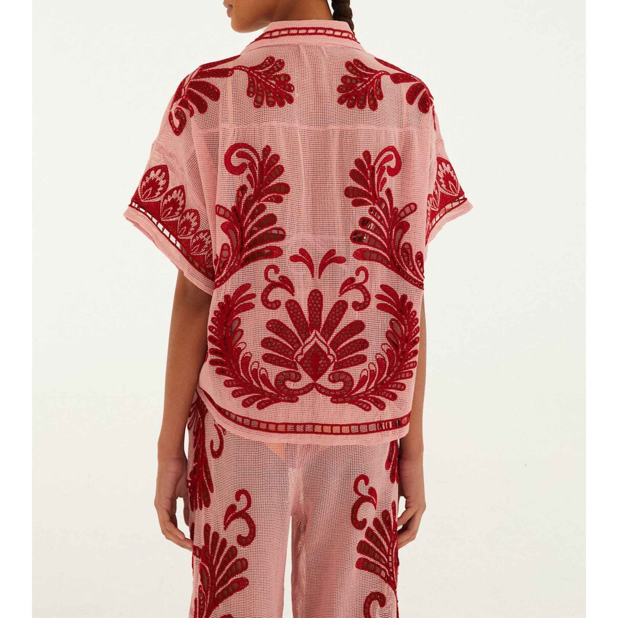 Arabesc Blouse in Light Pink