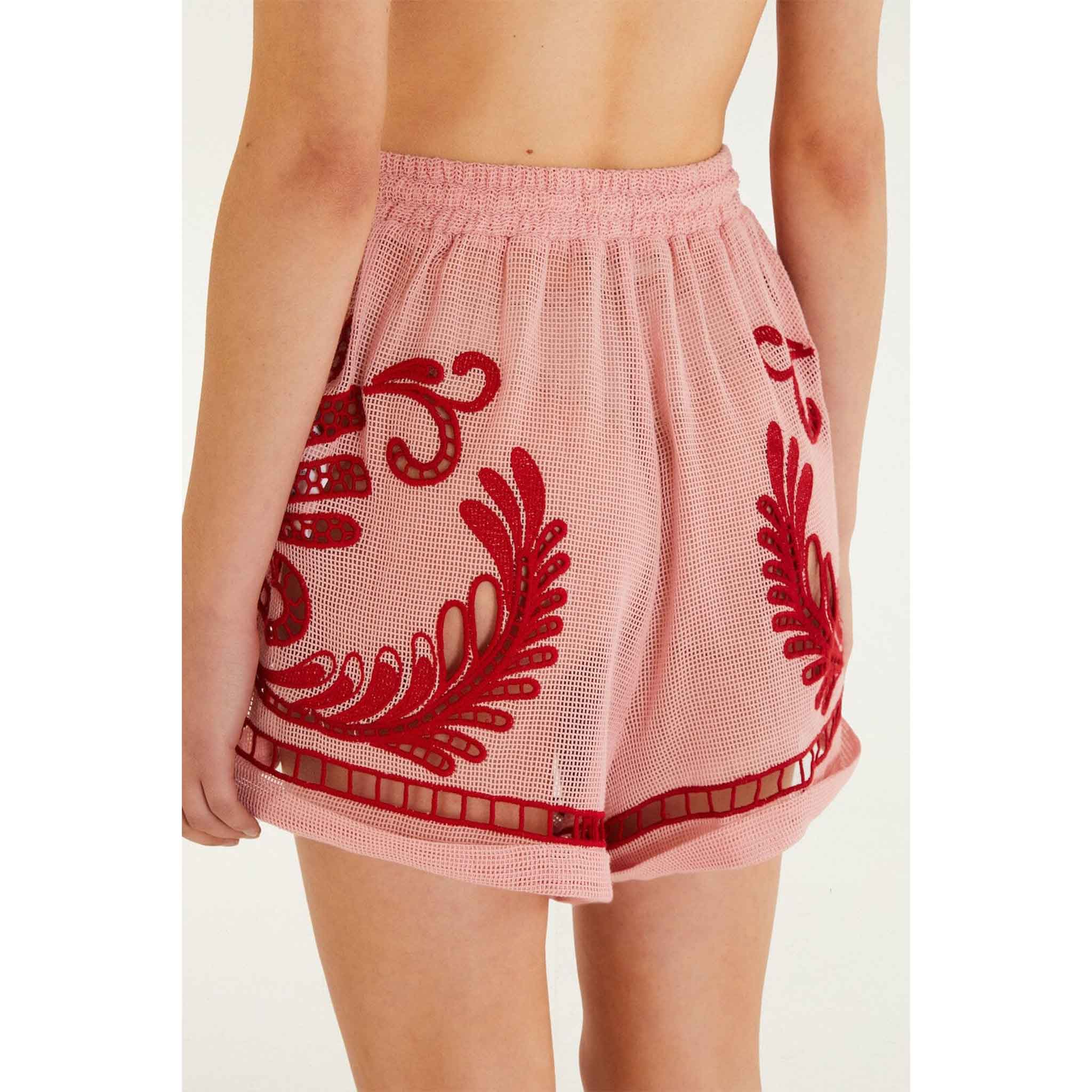 Arabesc Shorts in Light Pink