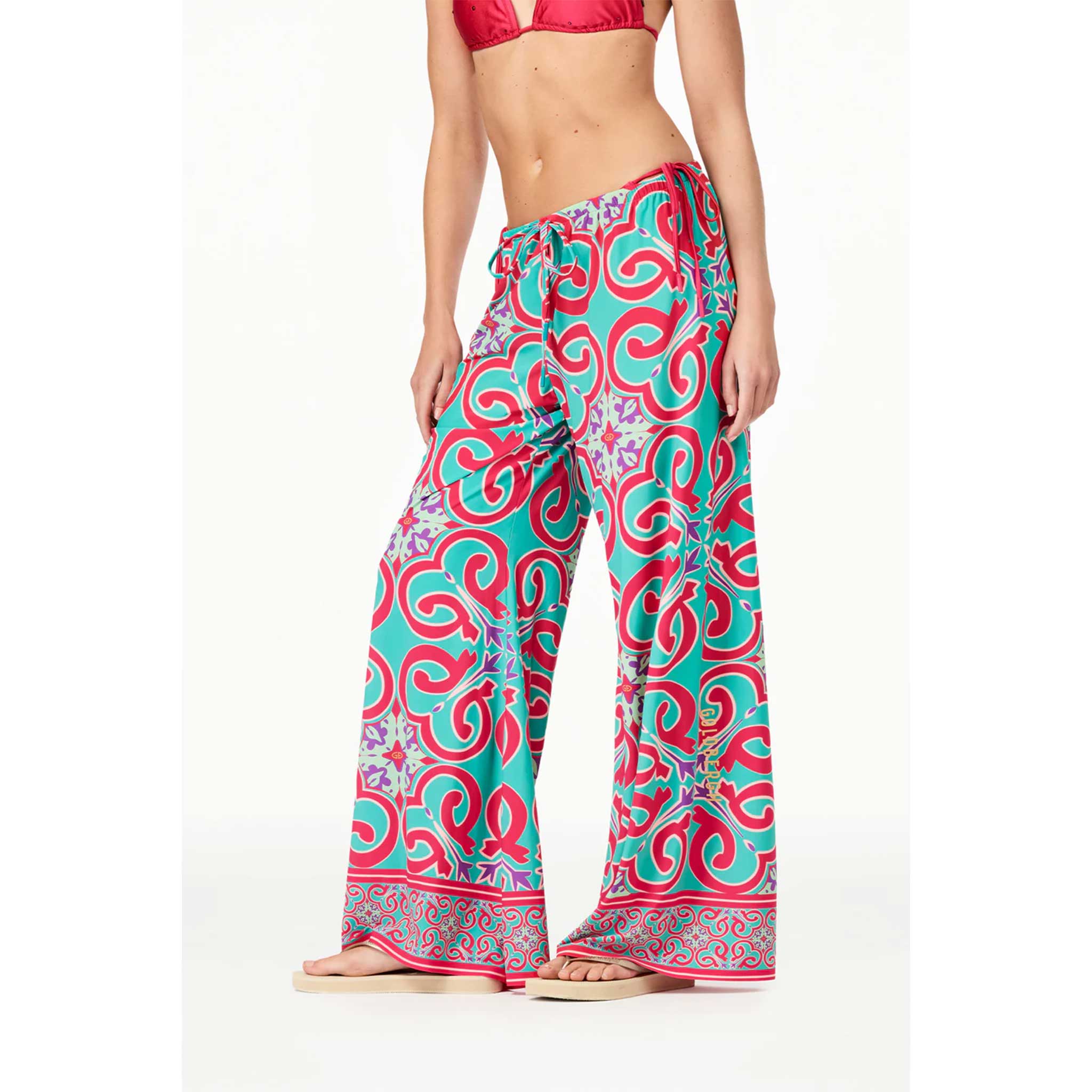 Tropina Pants in Turchese