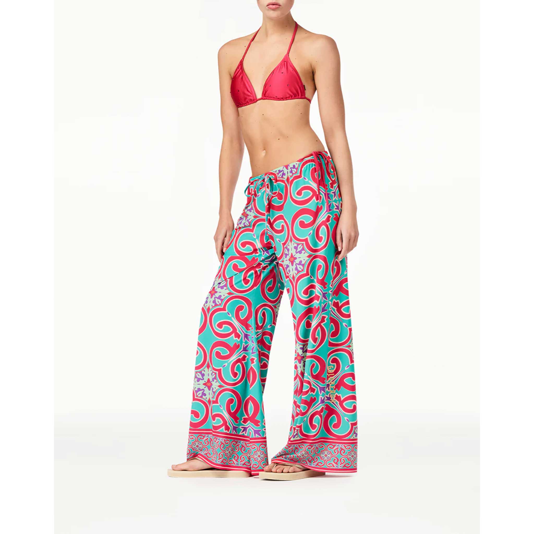Tropina Pants in Turchese