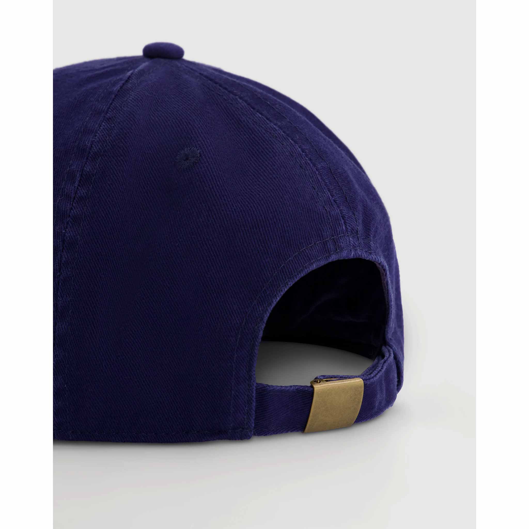 H Baseball Cap in Indigo