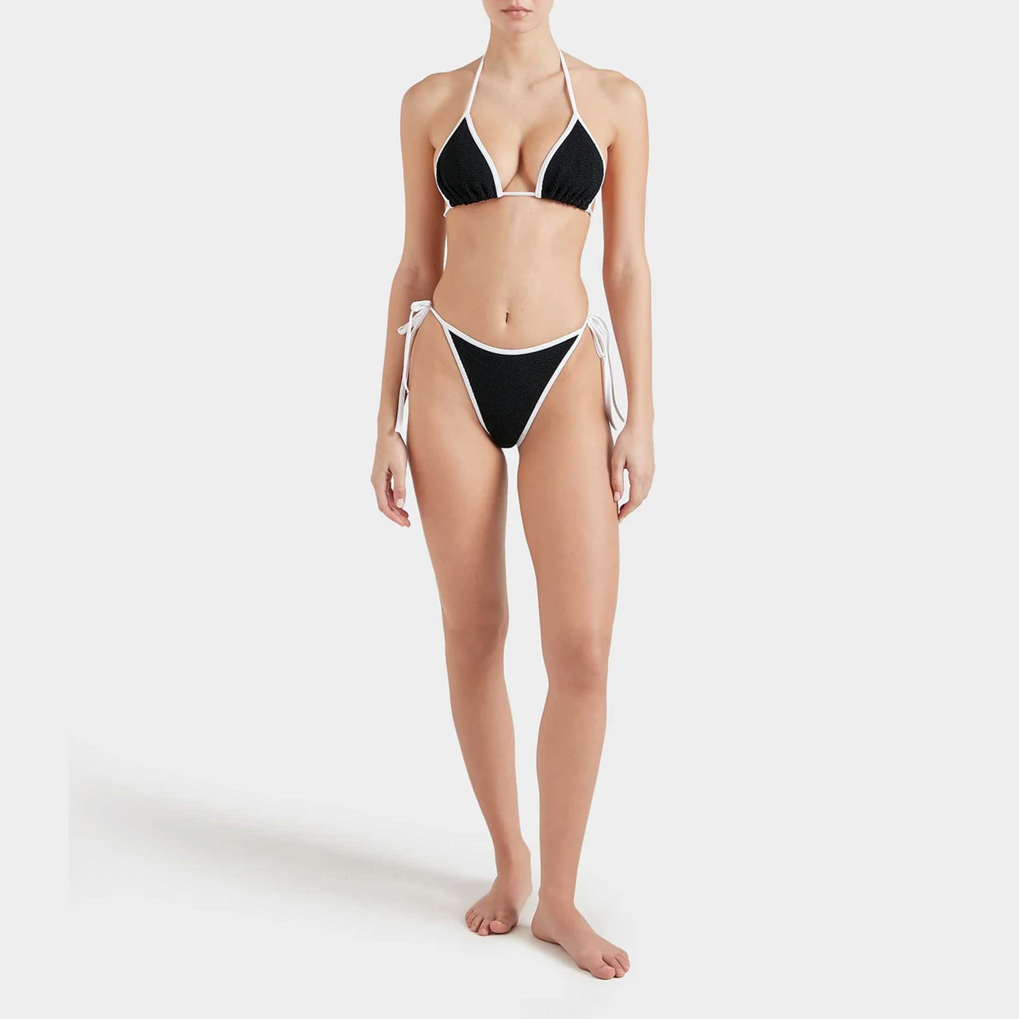 Gina Bikini Contract in Black/White