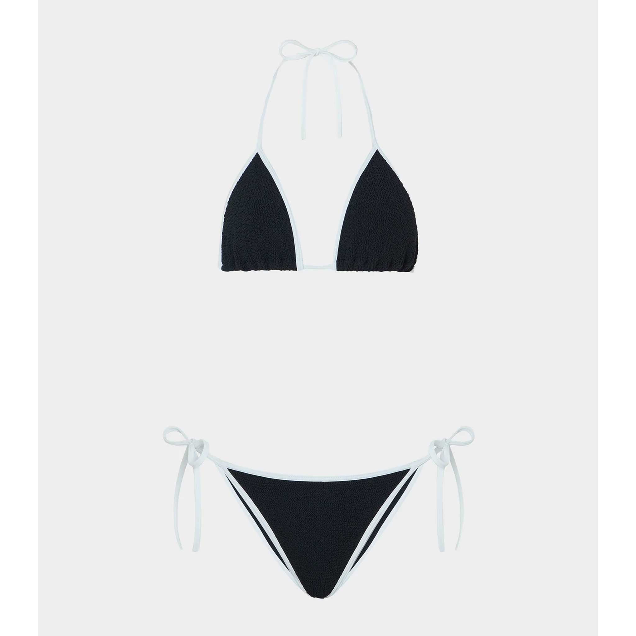 Gina Bikini Contract in Black/White