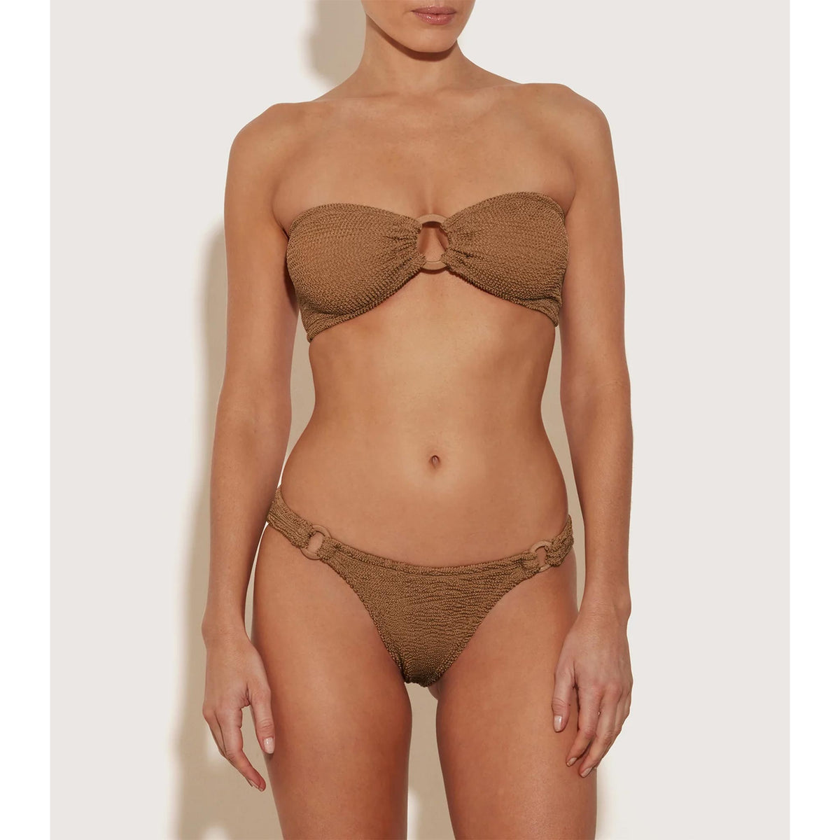 Metallic Cocoa Gloria Bikini