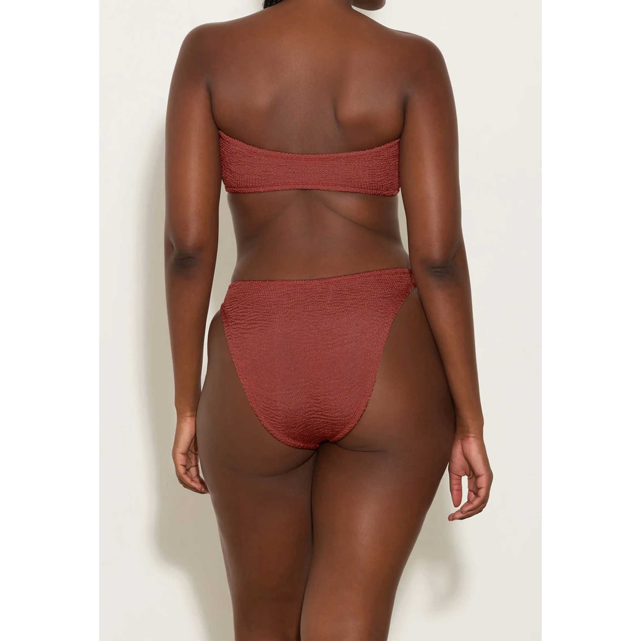 Gloria Bikini in Metallic Rosewood