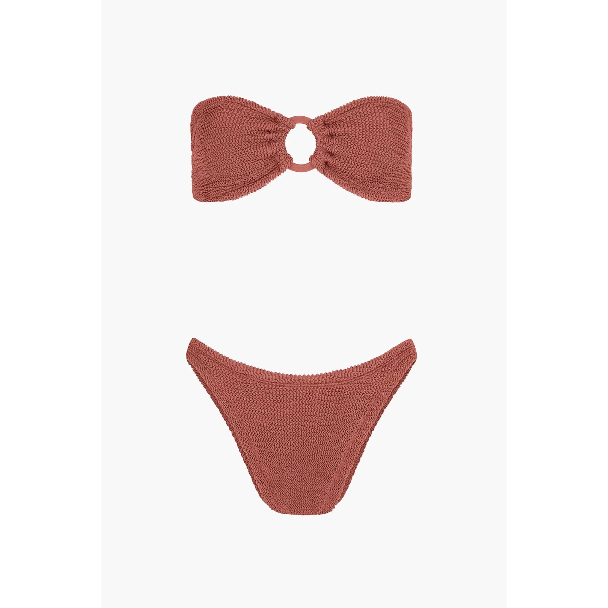 Gloria Bikini in Metallic Rosewood