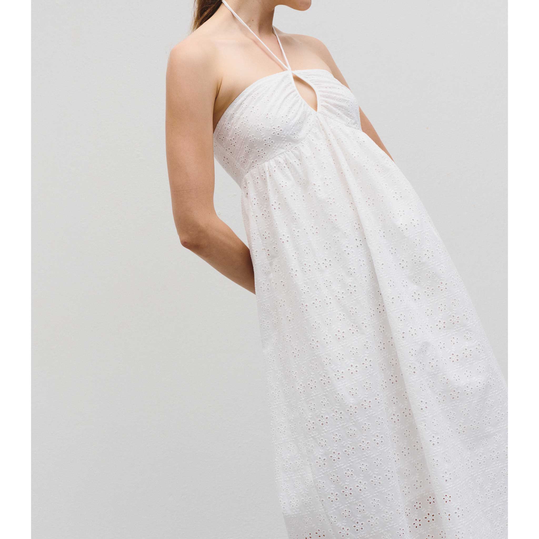 Viviano Dress in White
