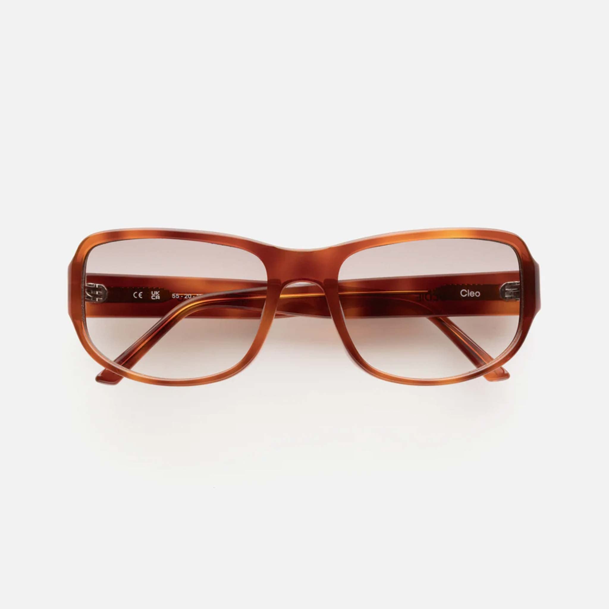 Cleo Sunglasses in Chestnut