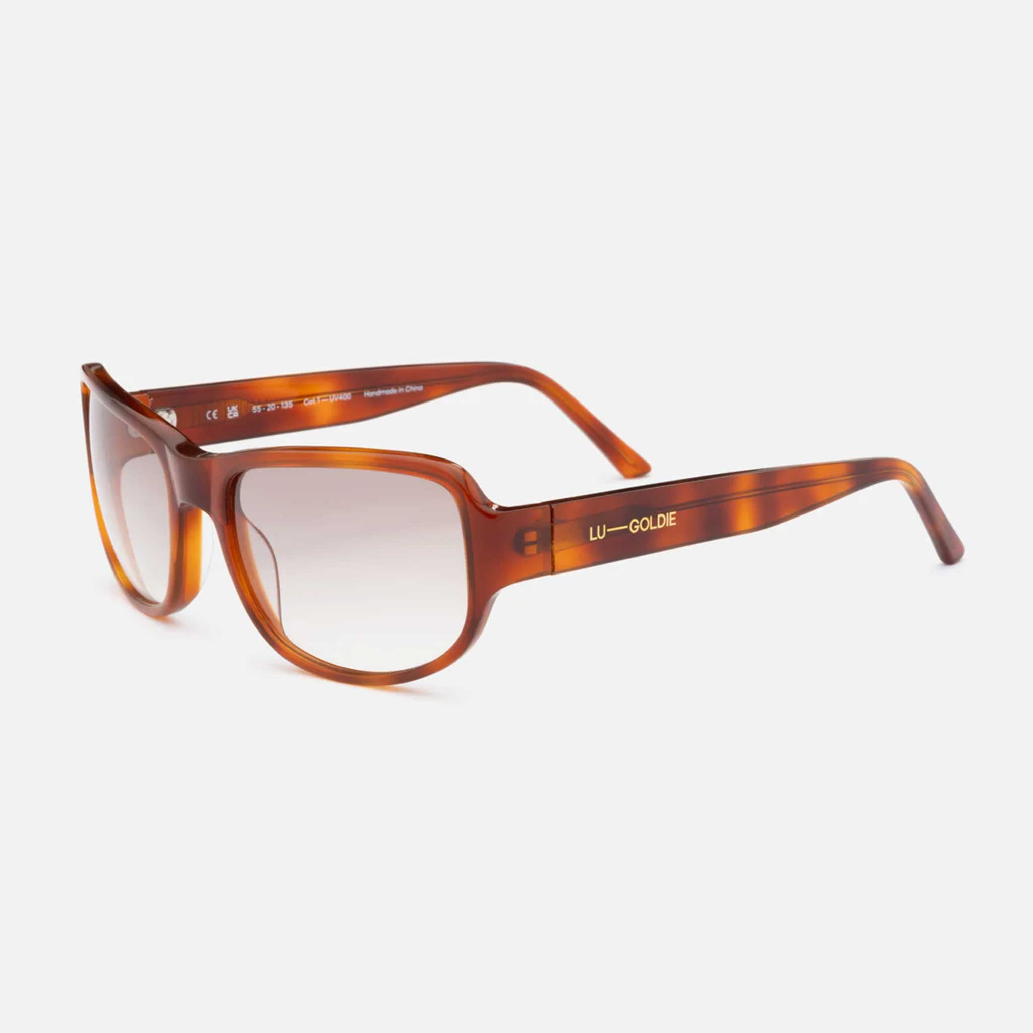 Cleo Sunglasses in Chestnut