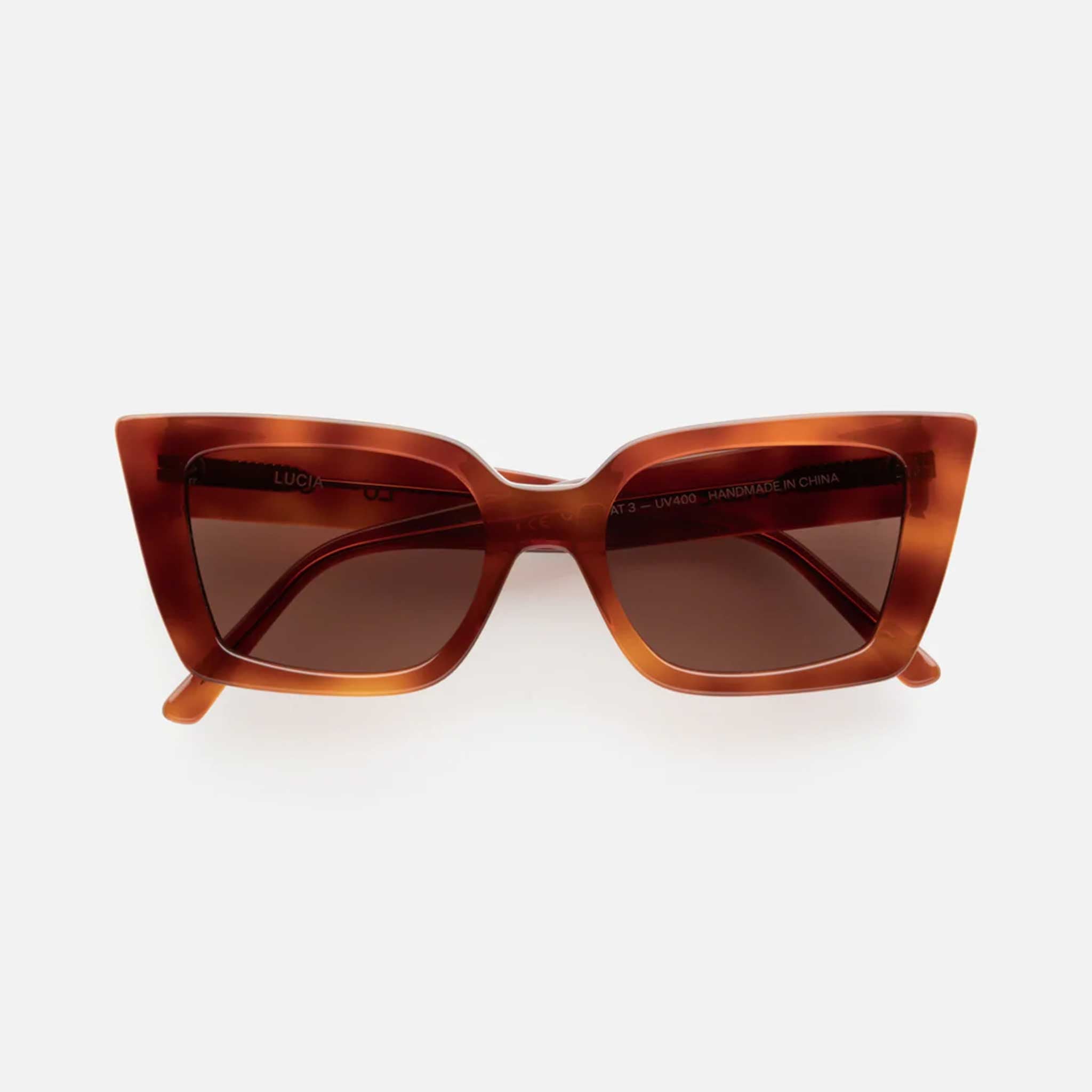Lucia Sunglasses in Chestnut