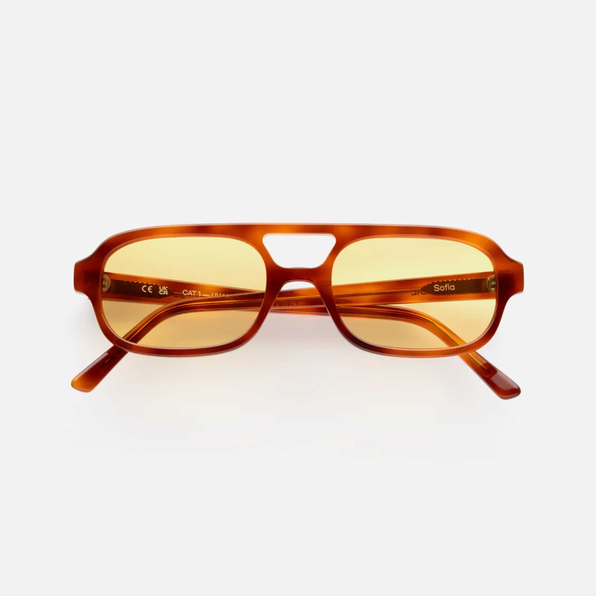 Sofia Sunglasses in Chestnut