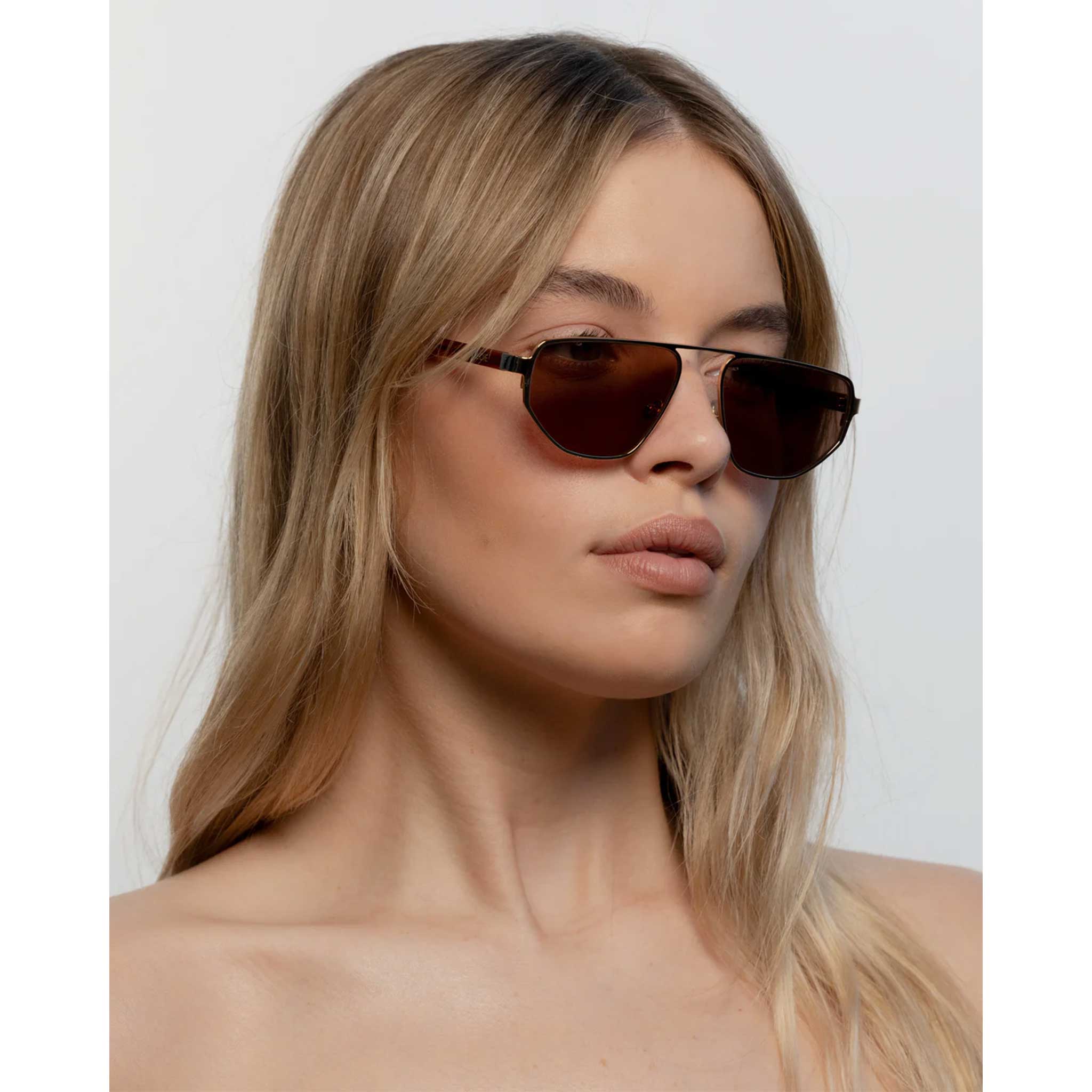 Victoire Sunglasses in Chestnut