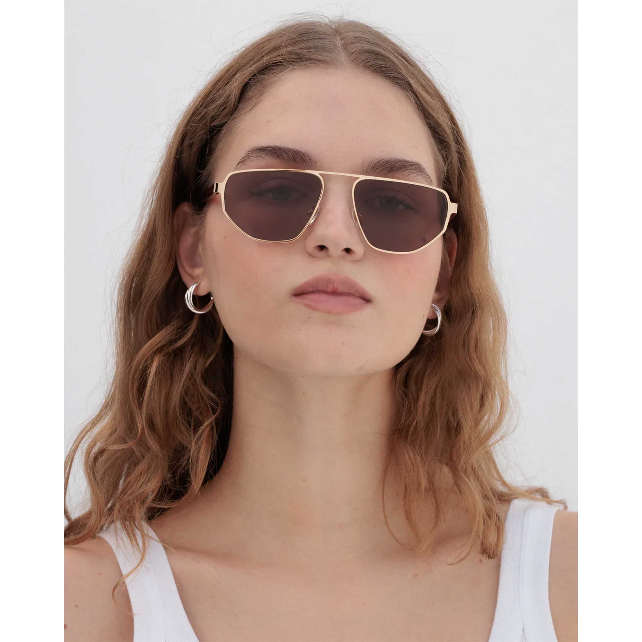 Victoire Sunglasses in Chestnut
