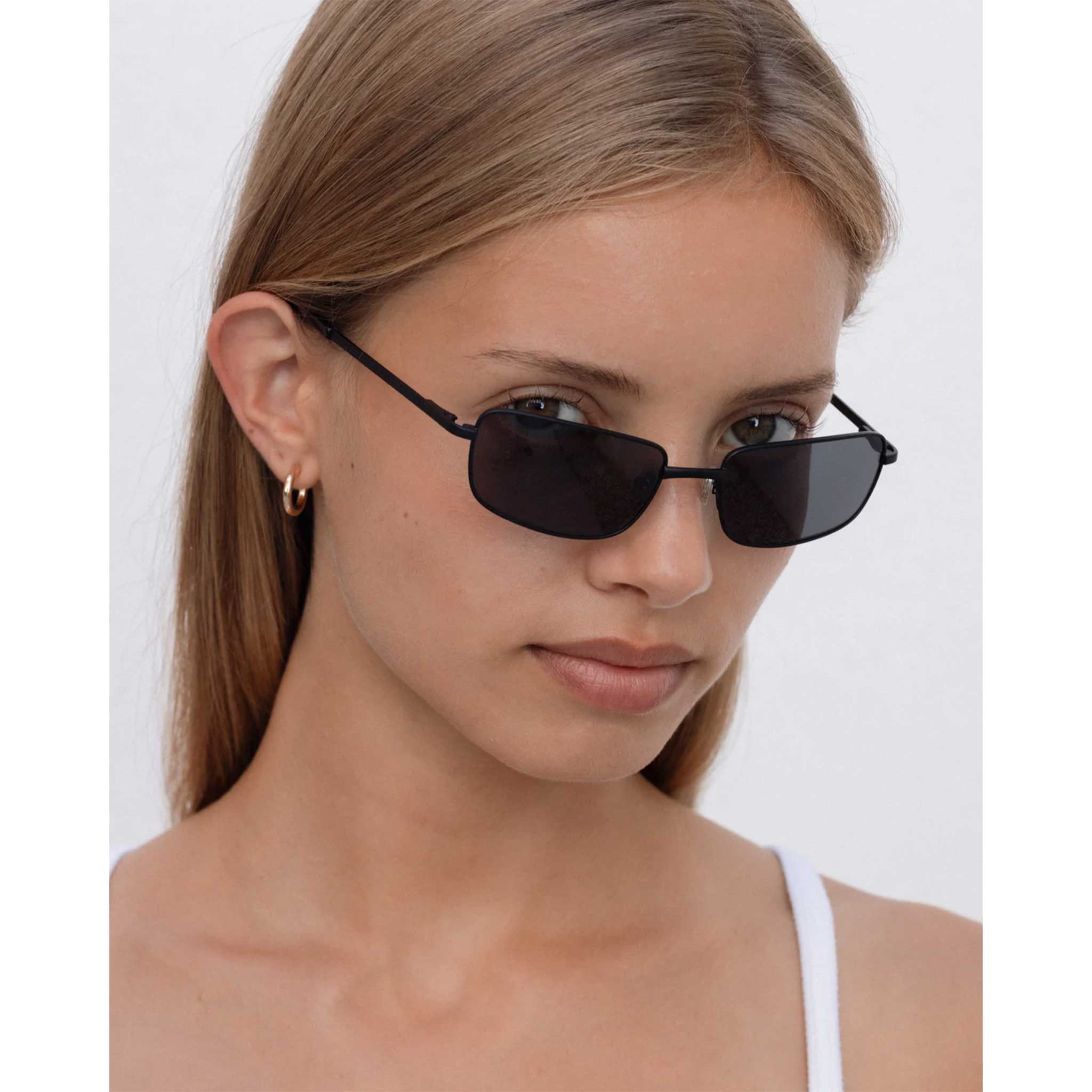 Yuki Sunglasses in Black