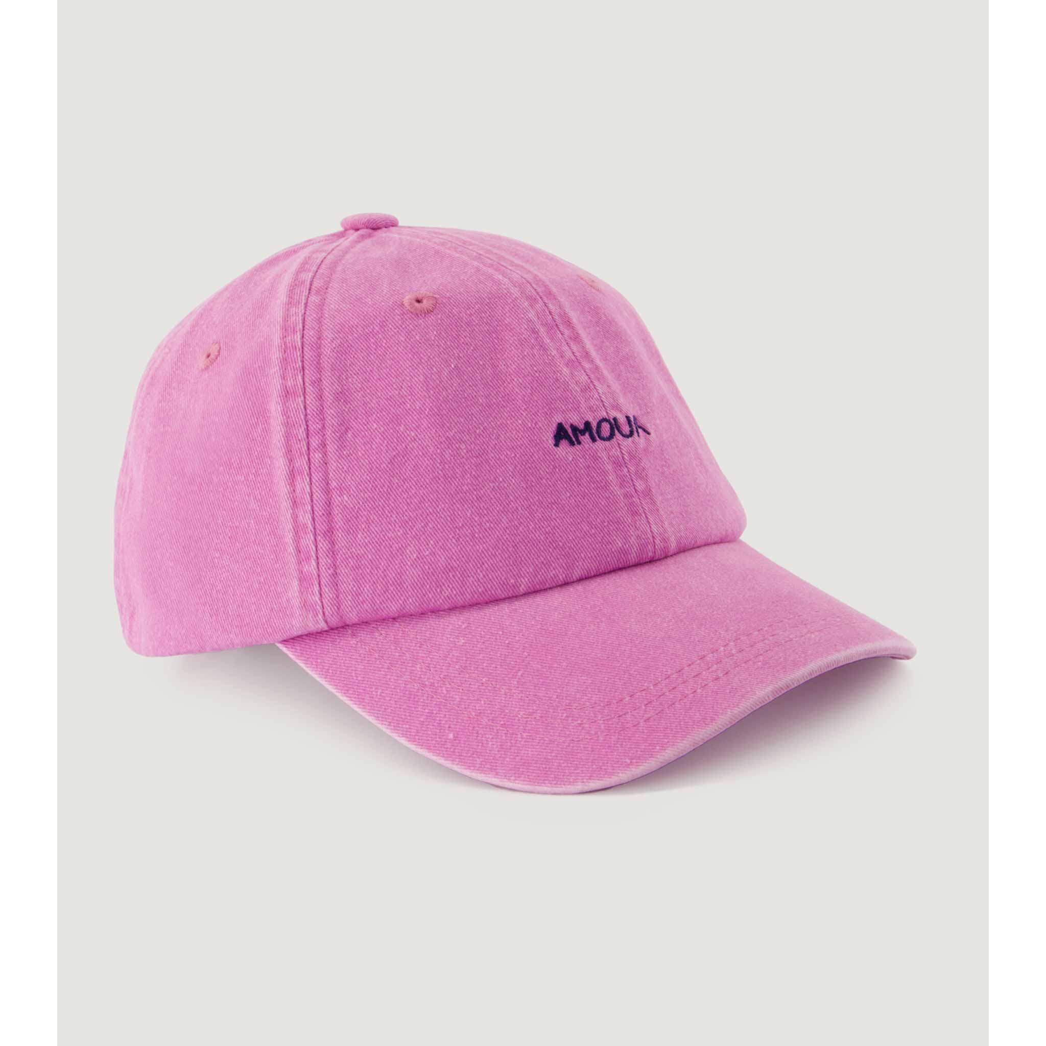 La Beaumont Amour Baseball Cap in Pink