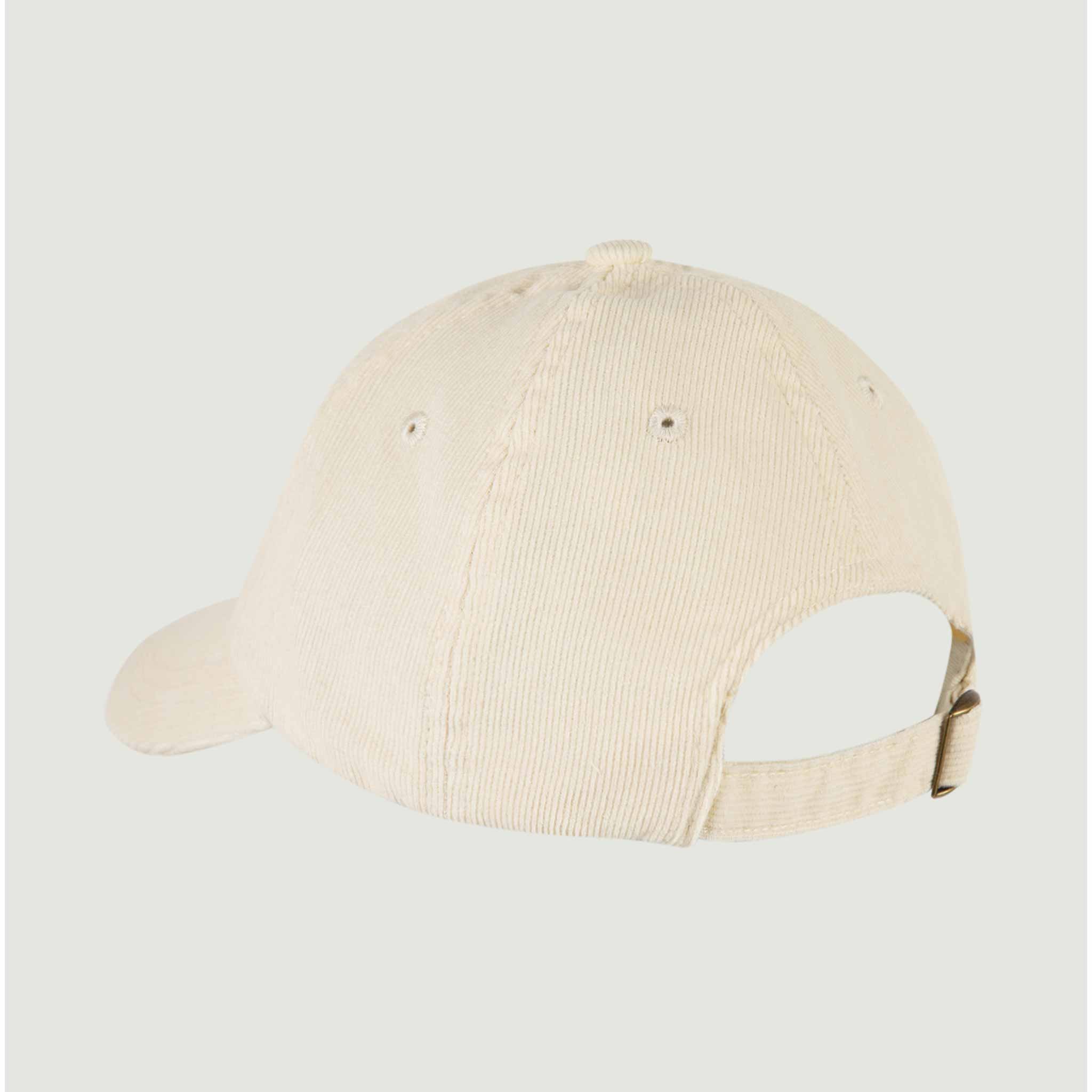 La Beaumont Amour Baseball Cap in Vanilla