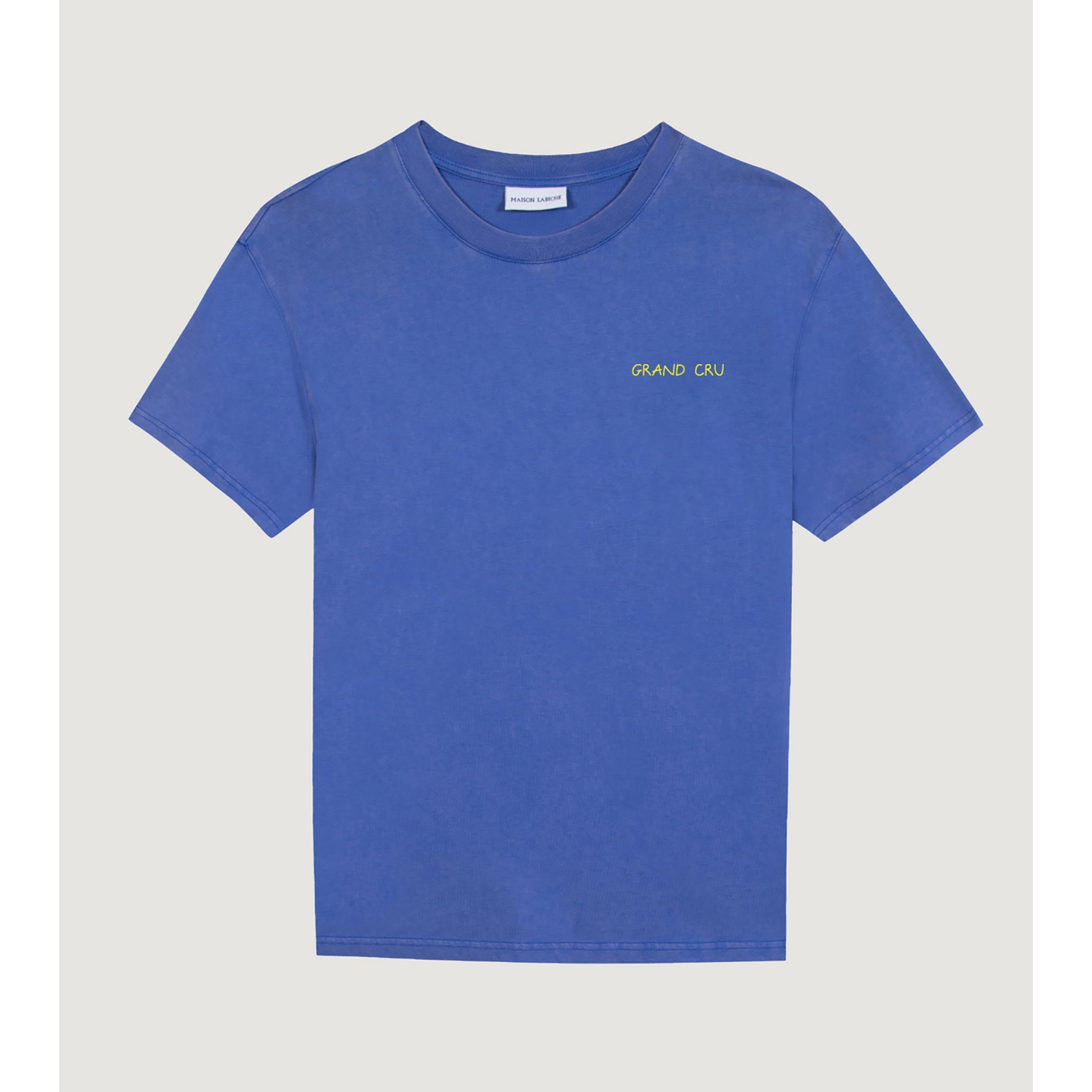 Grand Cru T Shirt in Washed Greek Blue