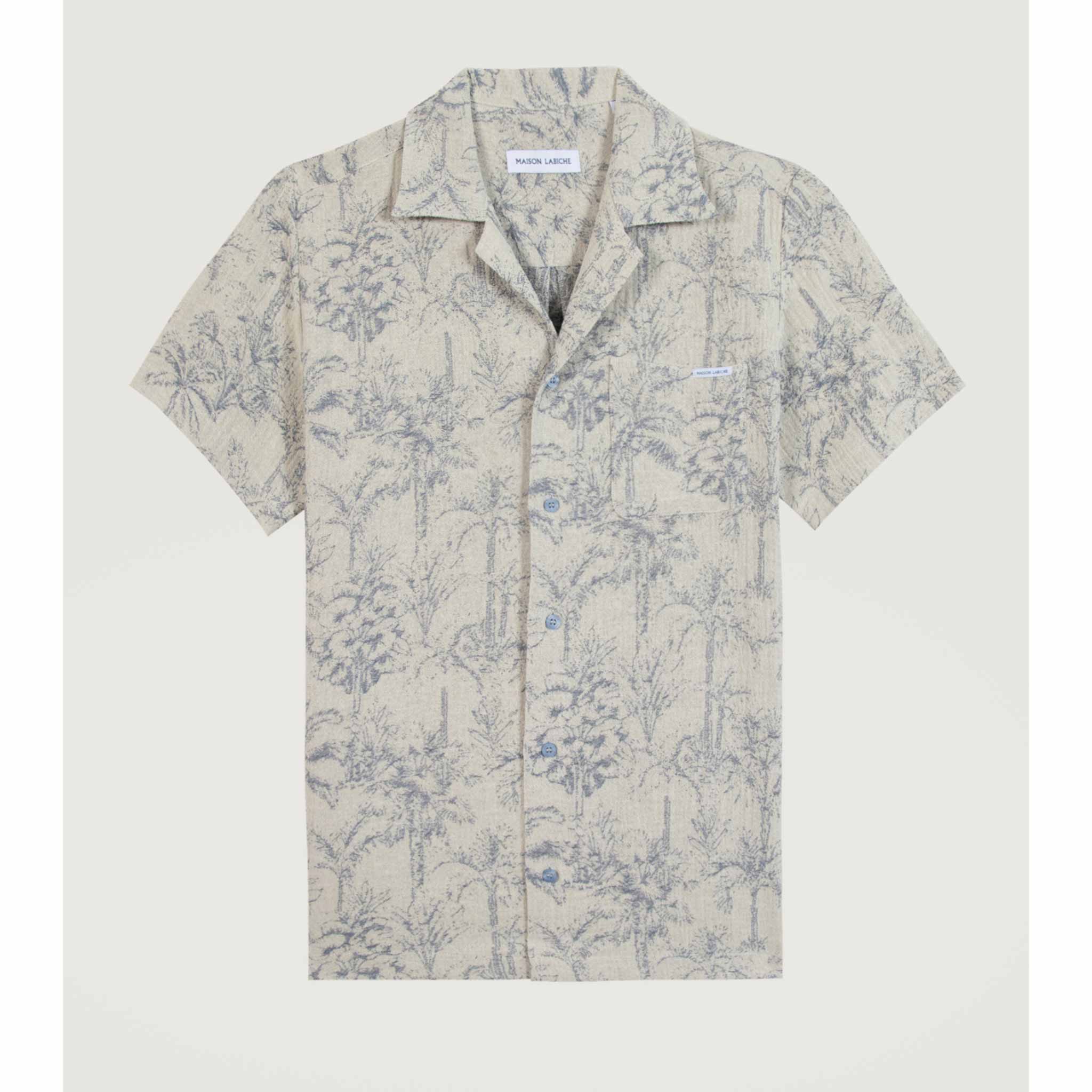 Palm Shirt in Blue