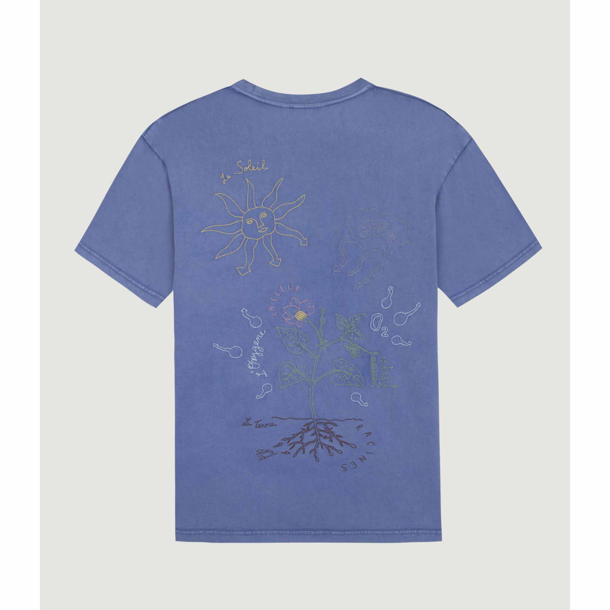 Patureau T Shirt in Washed Ultramarine