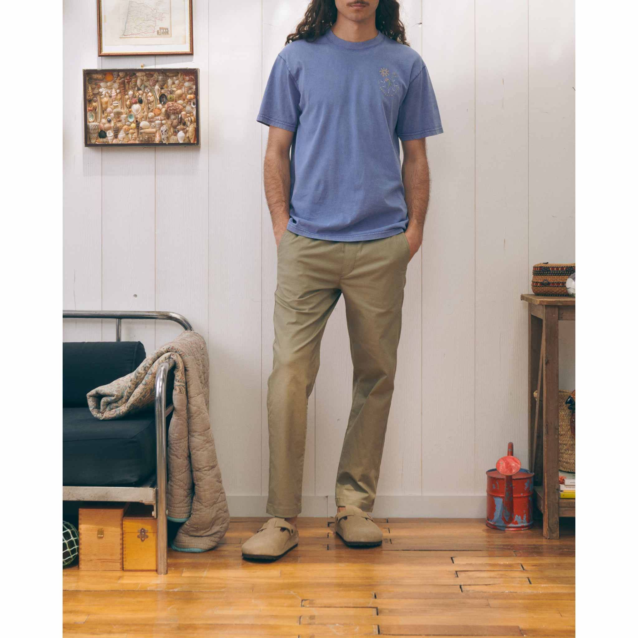 Patureau T Shirt in Washed Ultramarine