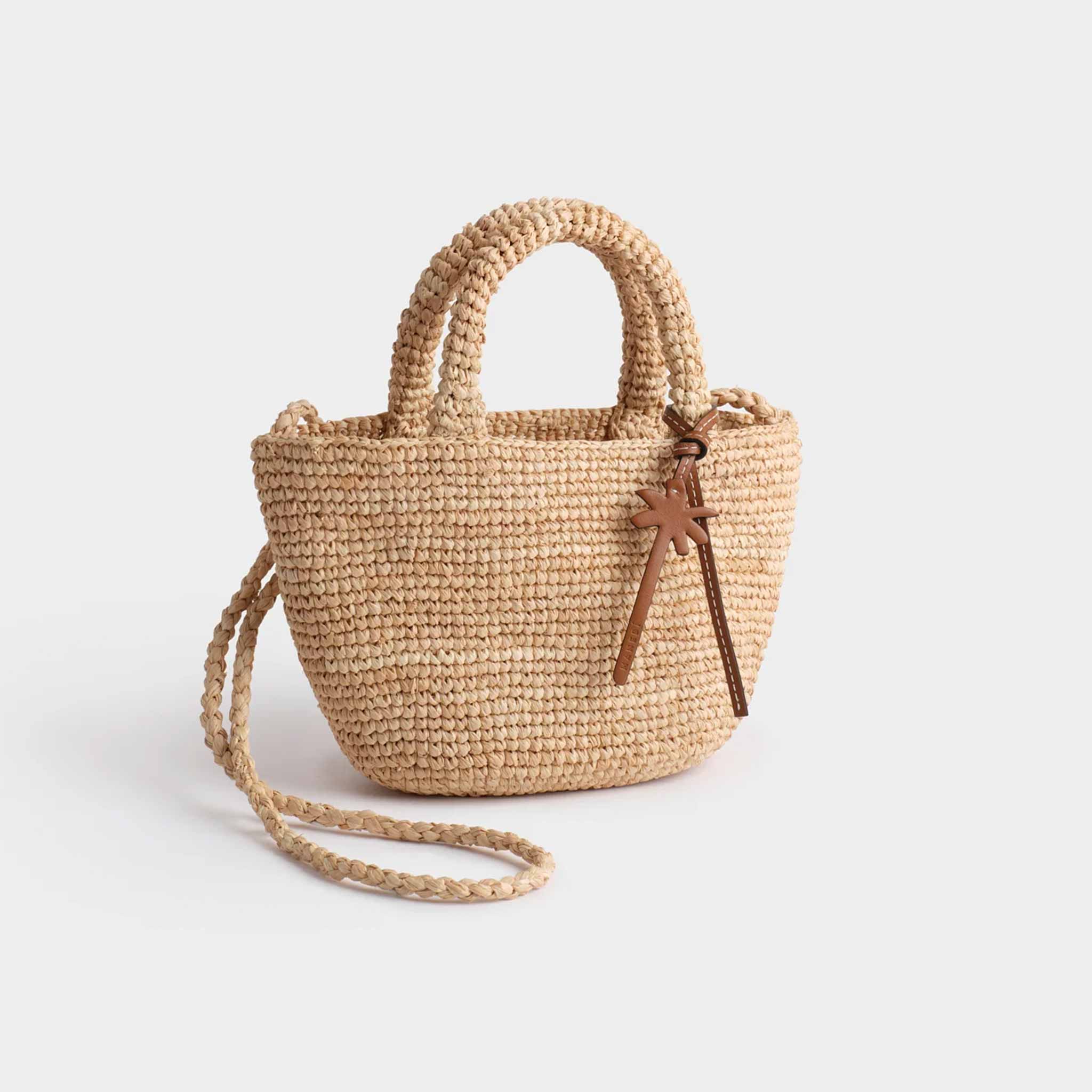 Panier Mini Bag in Raffia Natural