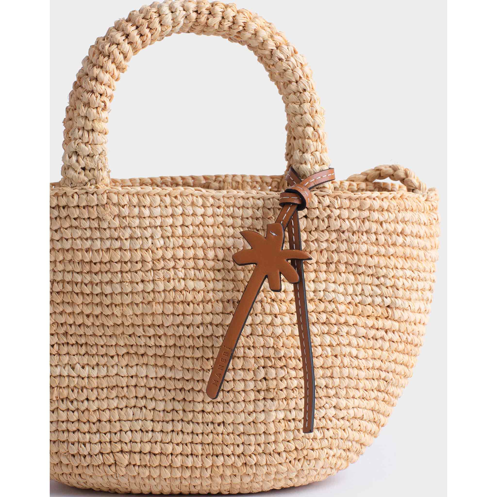 Panier Mini Bag in Raffia Natural
