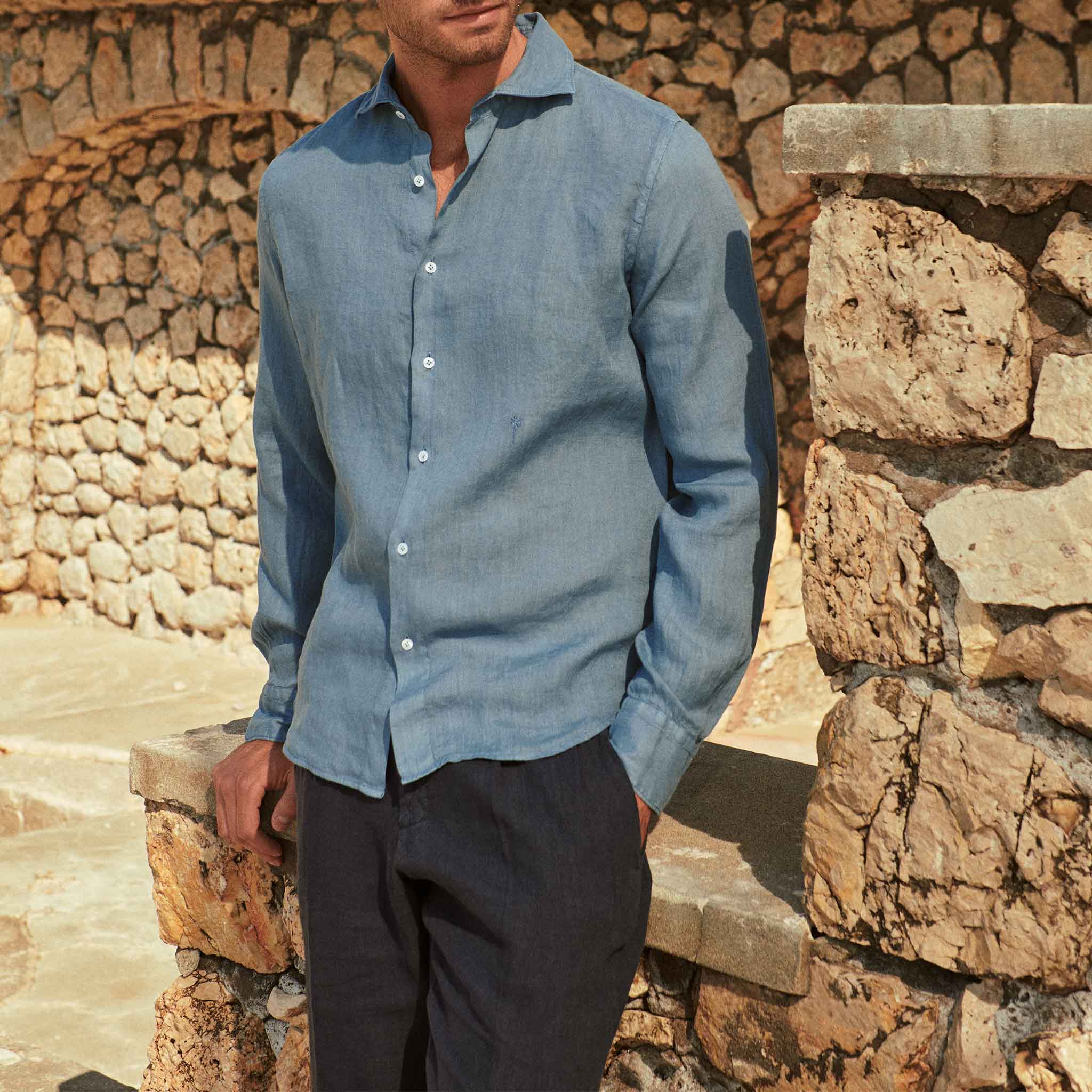 Posillipo Shirt in Blue